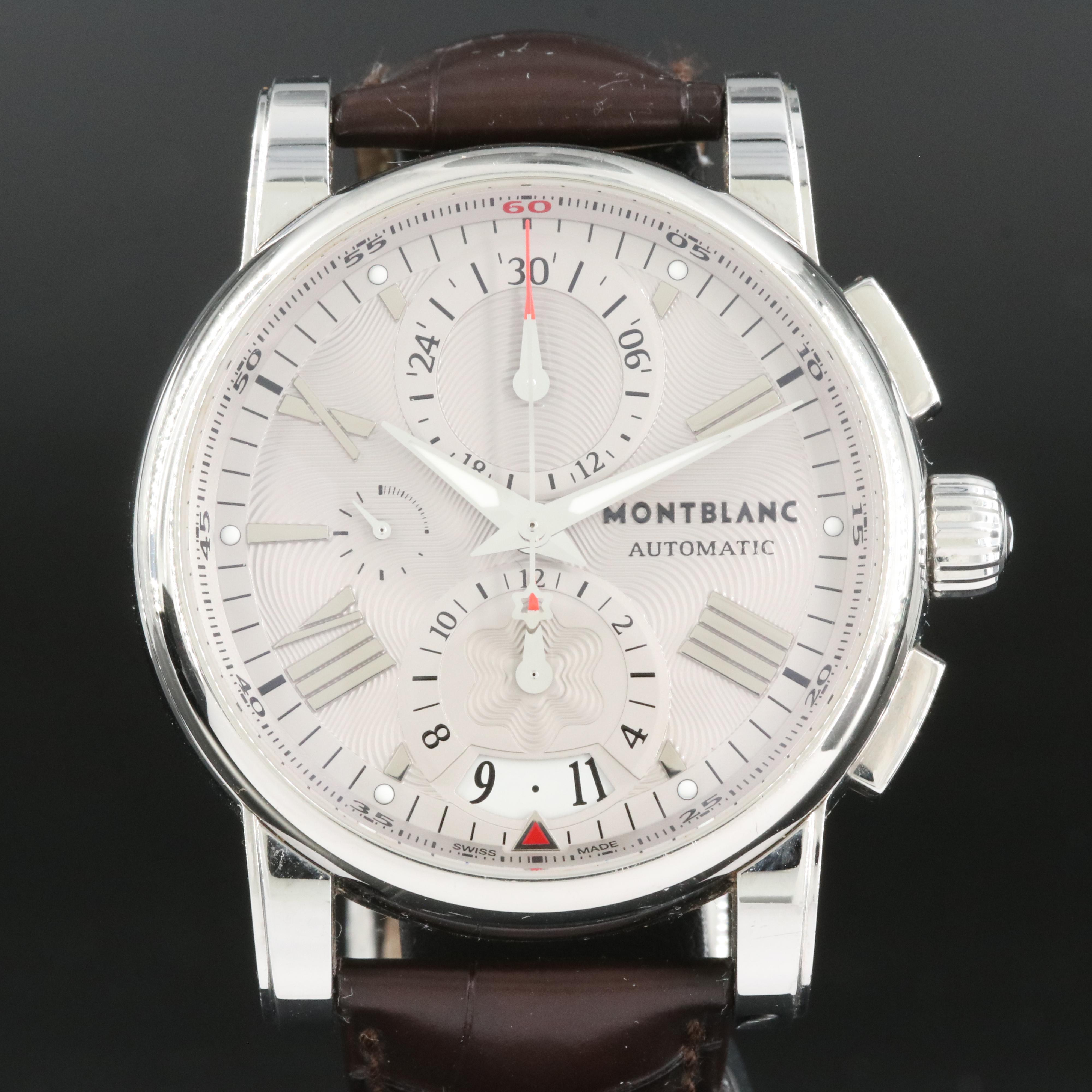 Montblanc Star Chronograph Stainless Steel Watch