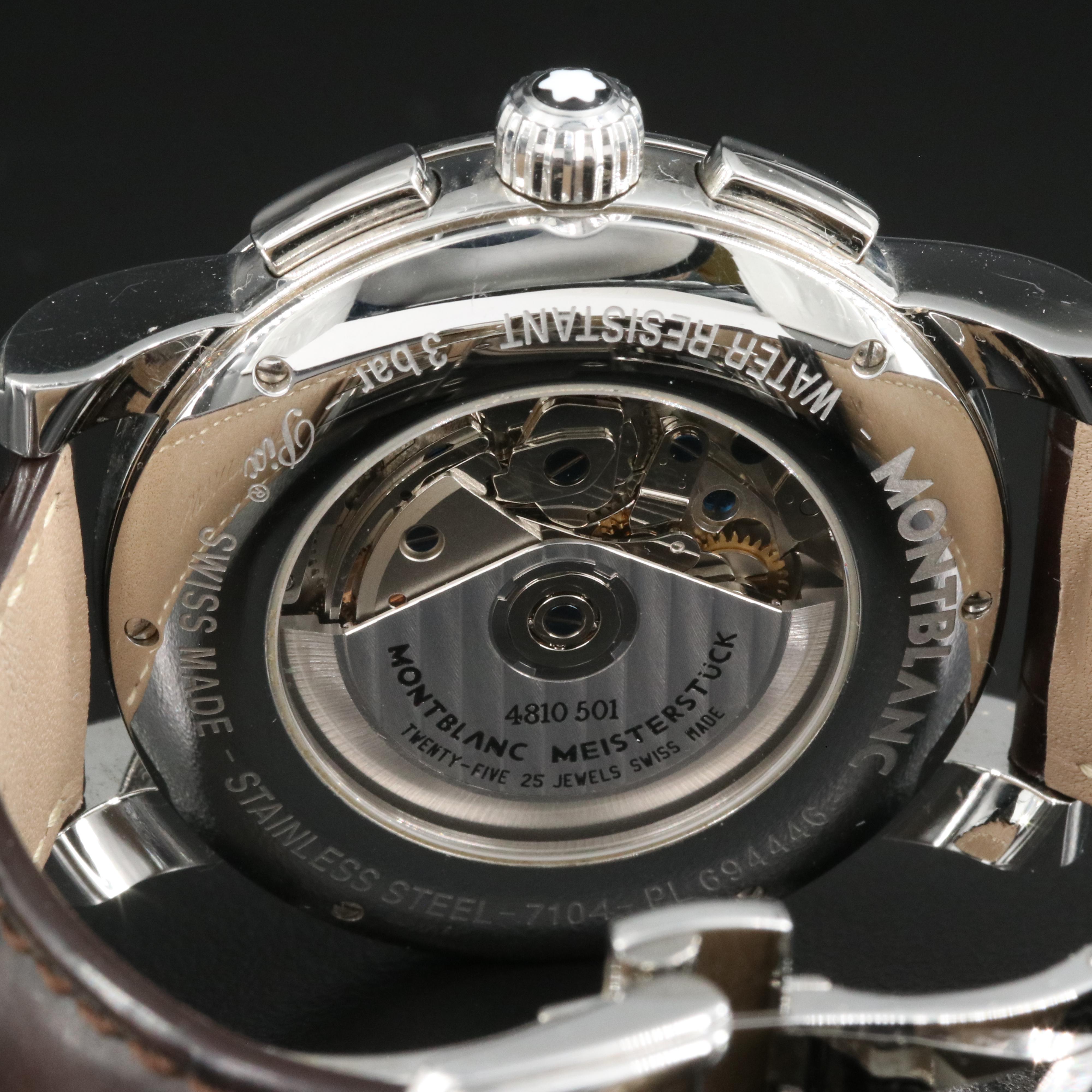 Montblanc Star Chronograph Stainless Steel Watch