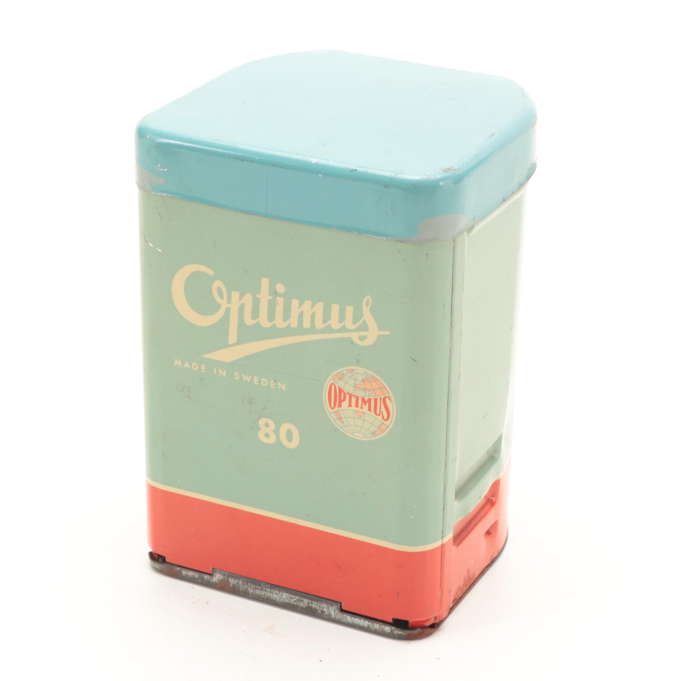 Thermos Glass Insulated Ice Bucket with Optimus Portable Burner