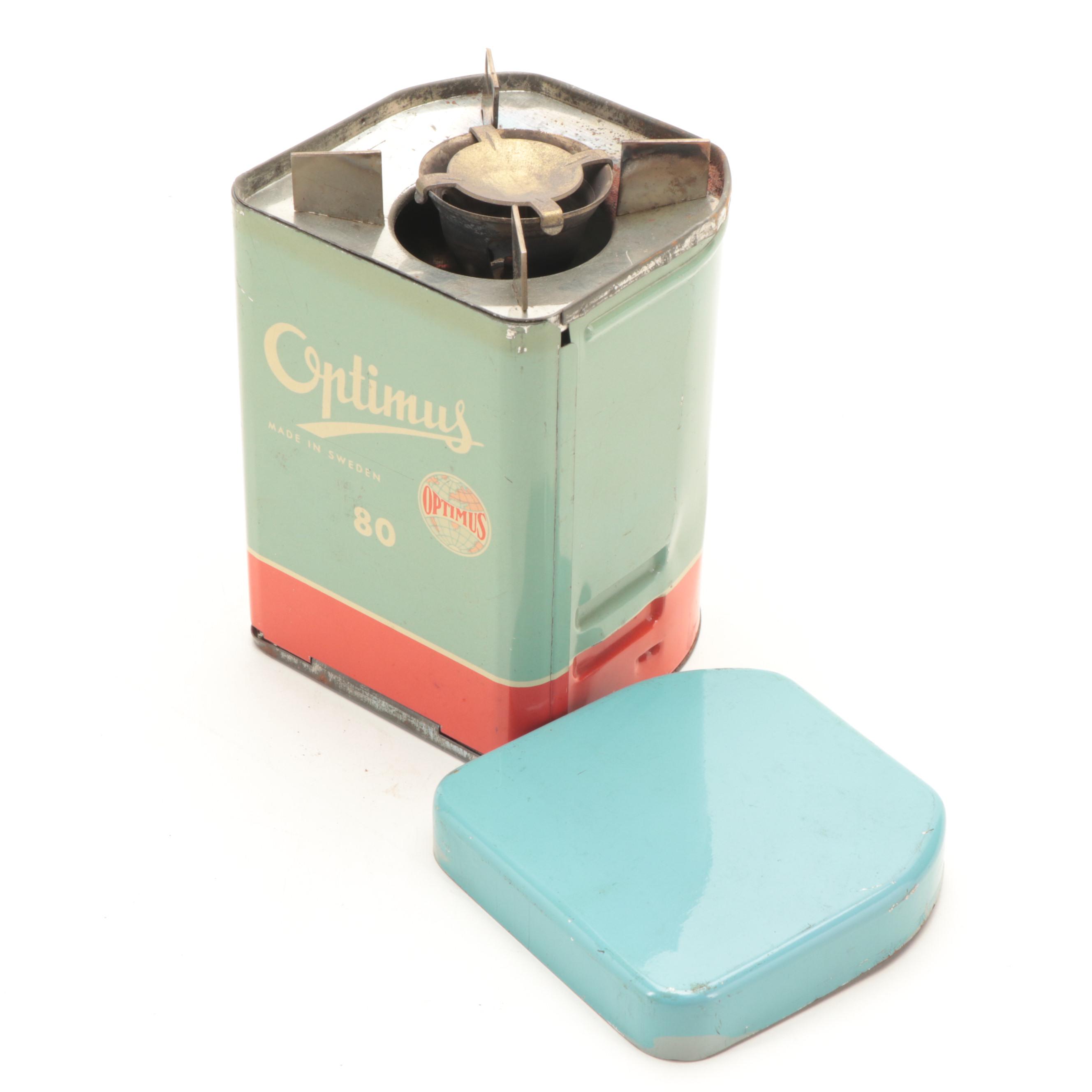 Thermos Glass Insulated Ice Bucket with Optimus Portable Burner