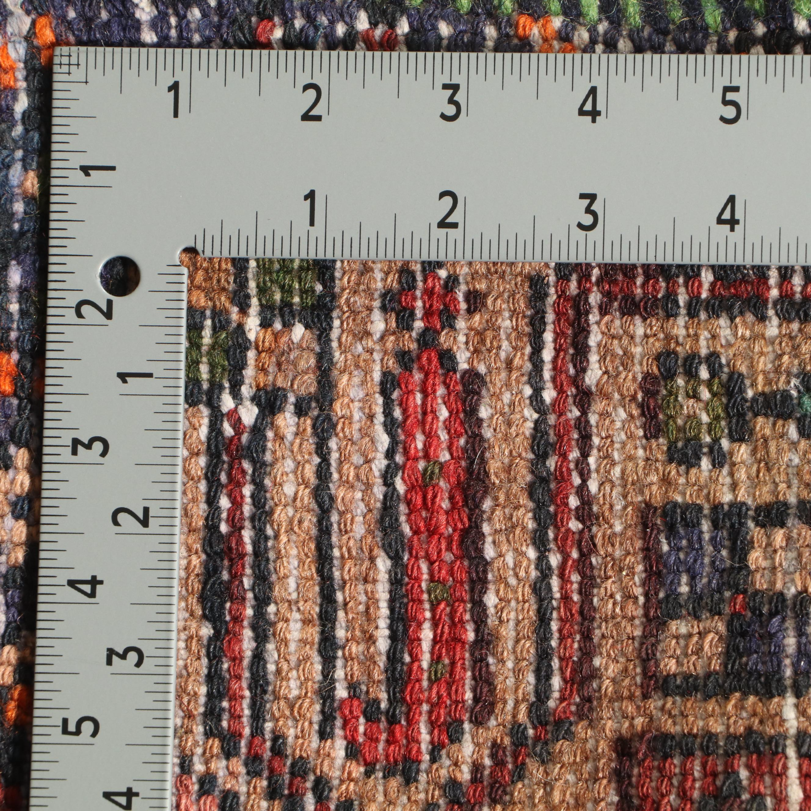 2'6 x 9'8 Hand-Knotted Persian Chenar Carpet Runner