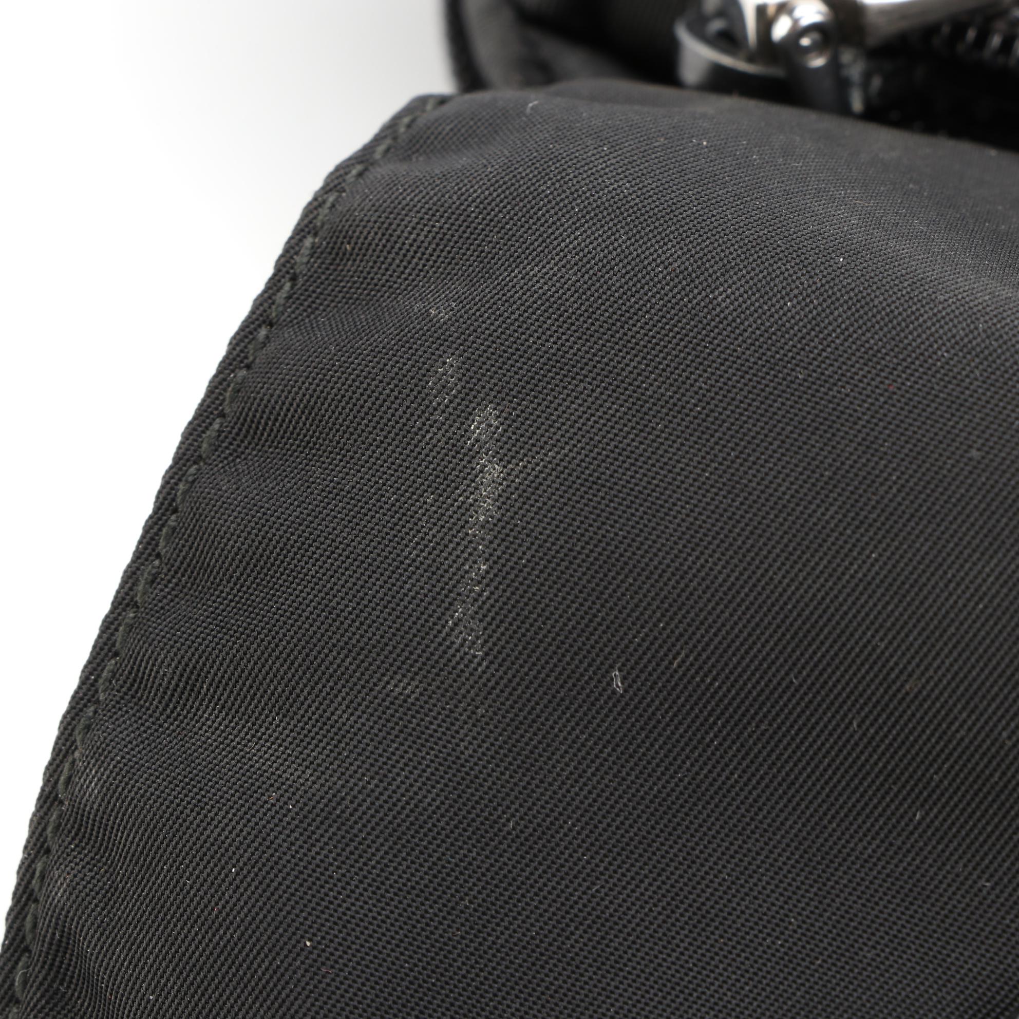 Prada Belt Bag in Nylon with Leather Trim