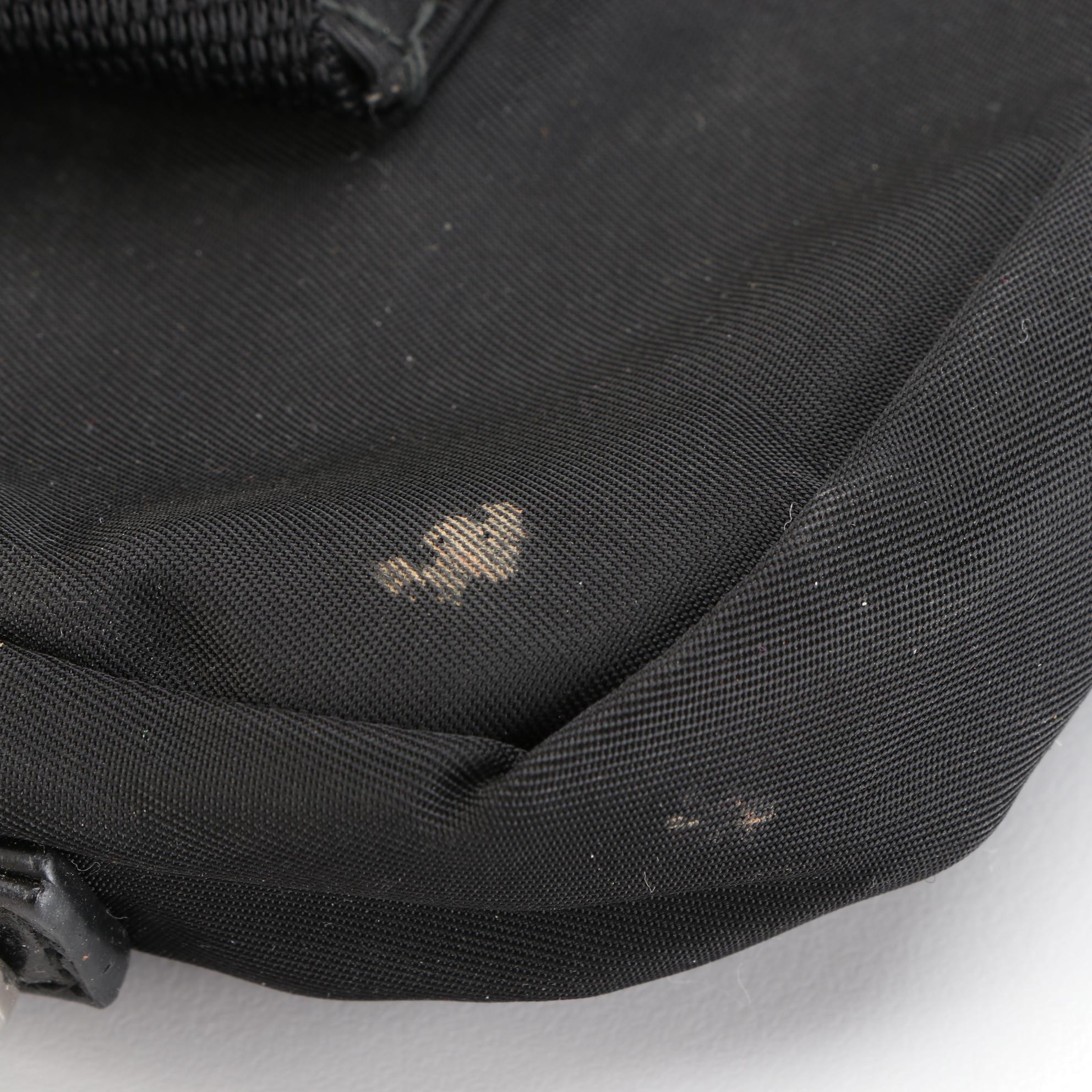 Prada Belt Bag in Nylon with Leather Trim