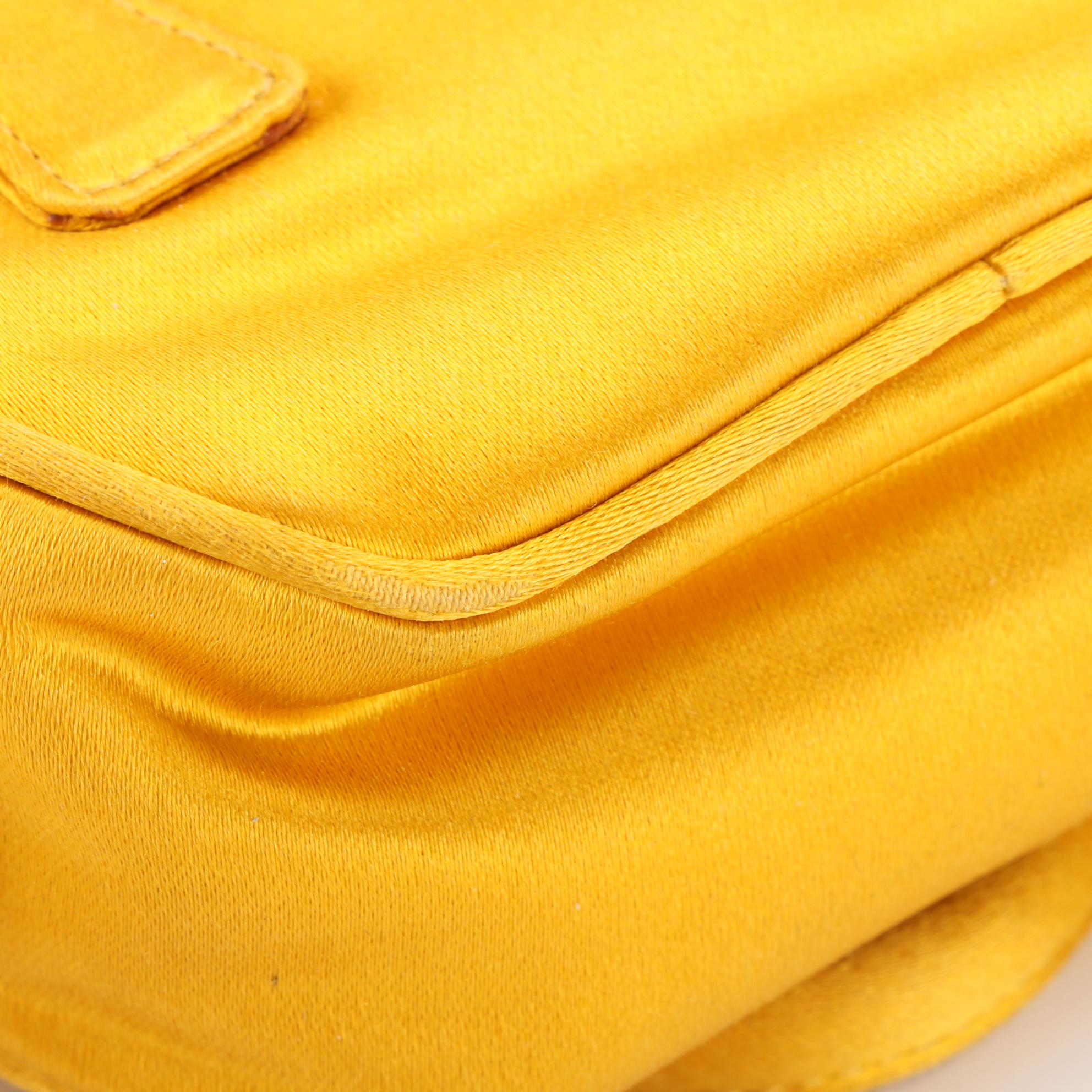 Prada Mini Crossbody Bag in Satin Textile