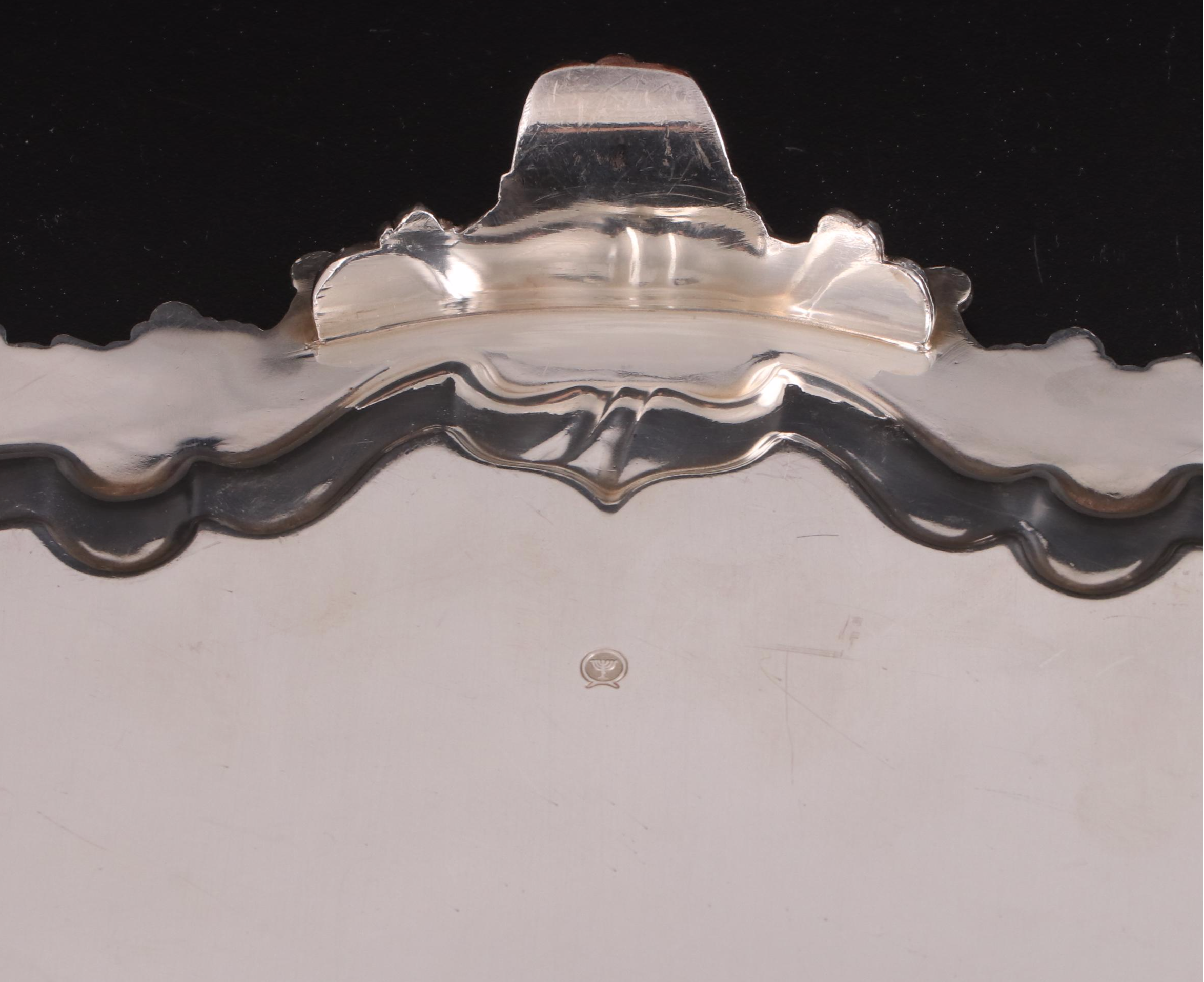 Ellis-Barker and Rogers Bros "Heritage" Silver Plate Trophy Salvers