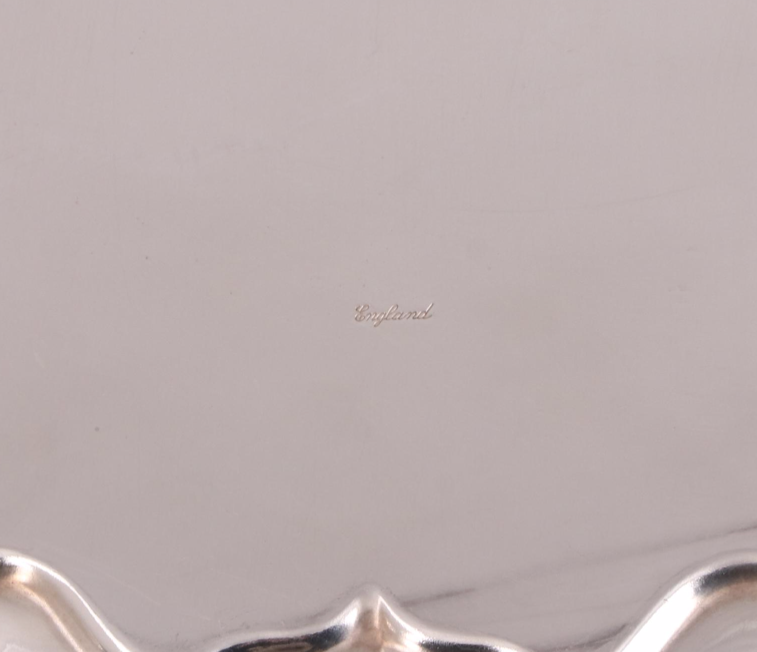 Ellis-Barker and Rogers Bros "Heritage" Silver Plate Trophy Salvers