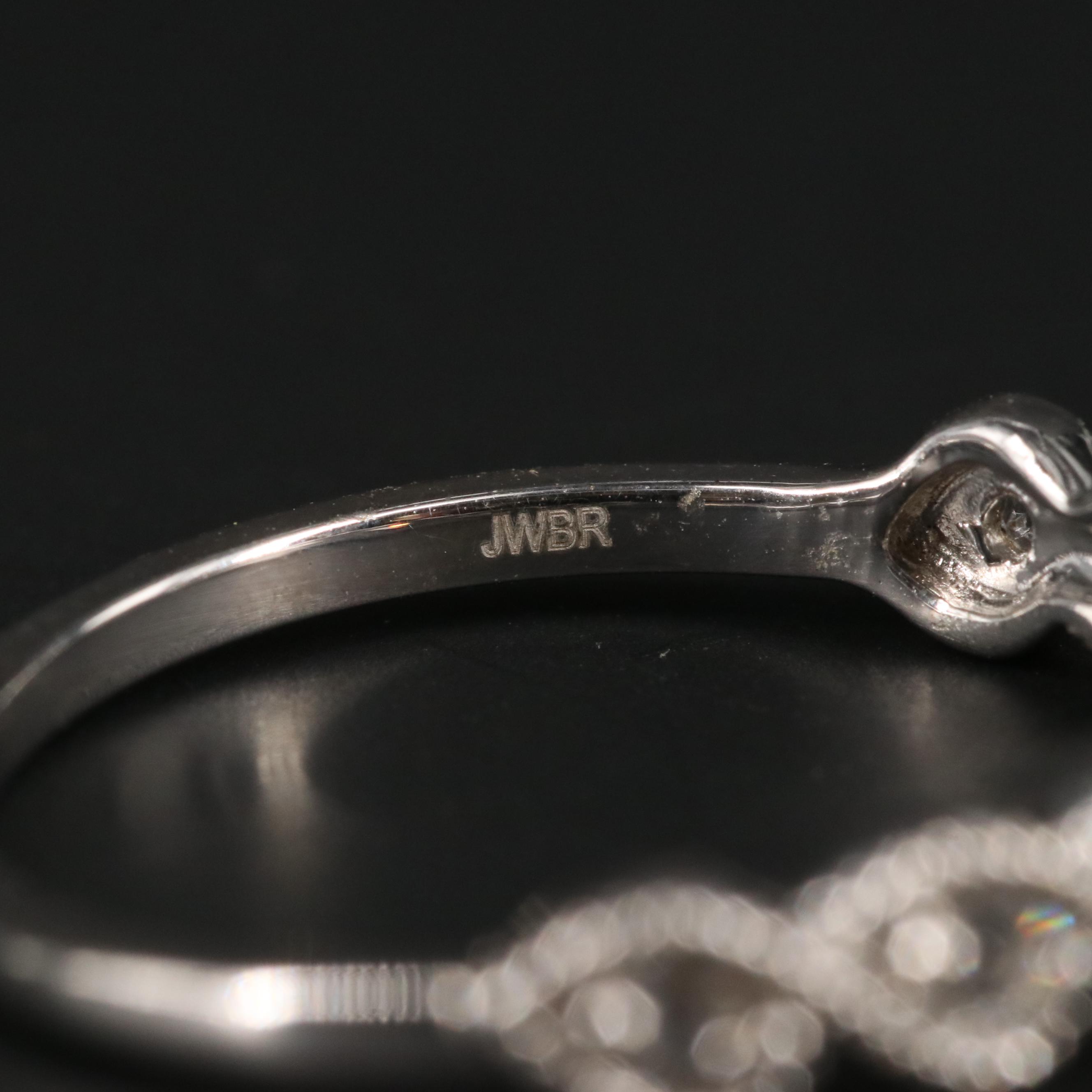 Sterling Silver Sapphire Ring