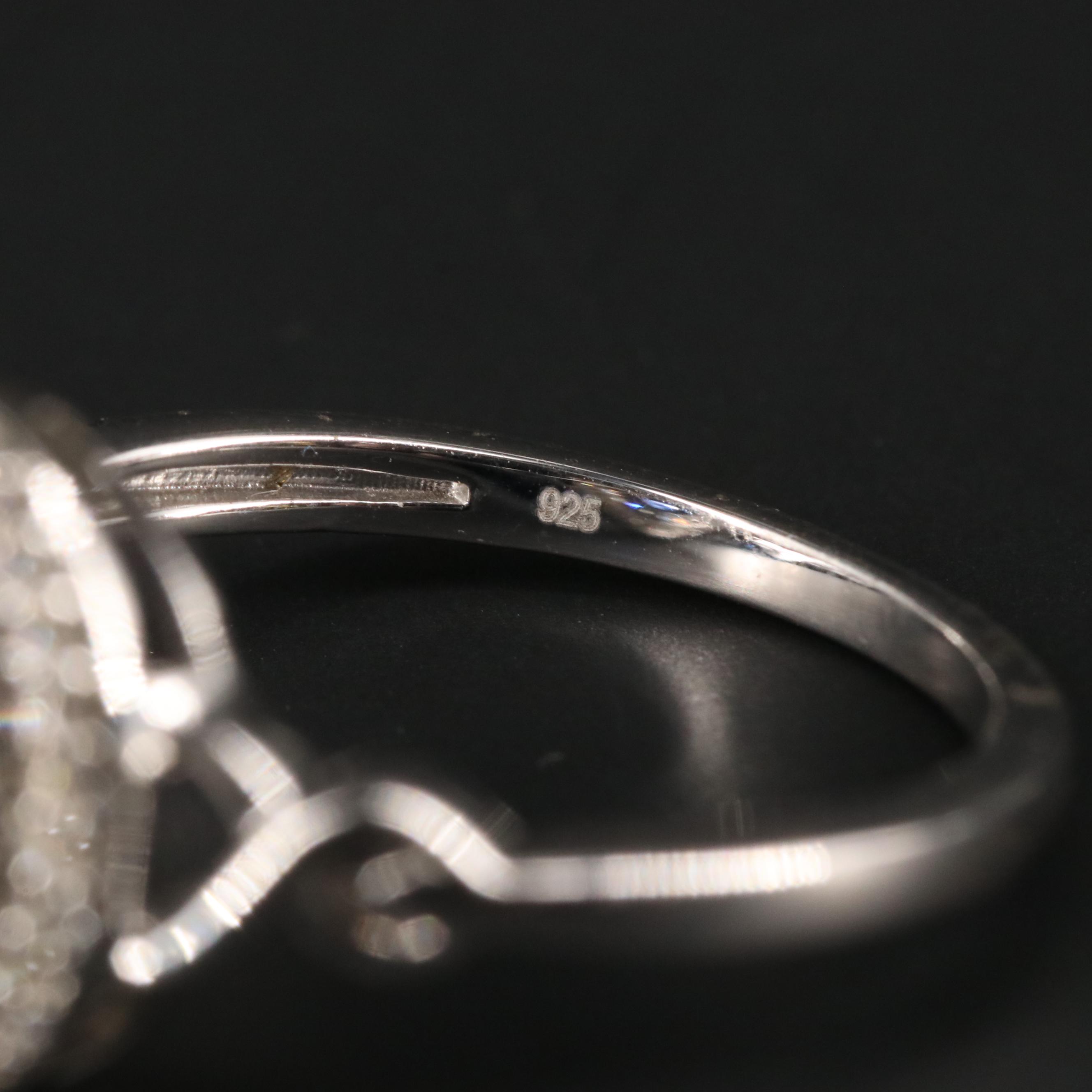 Sterling Silver Sapphire Ring