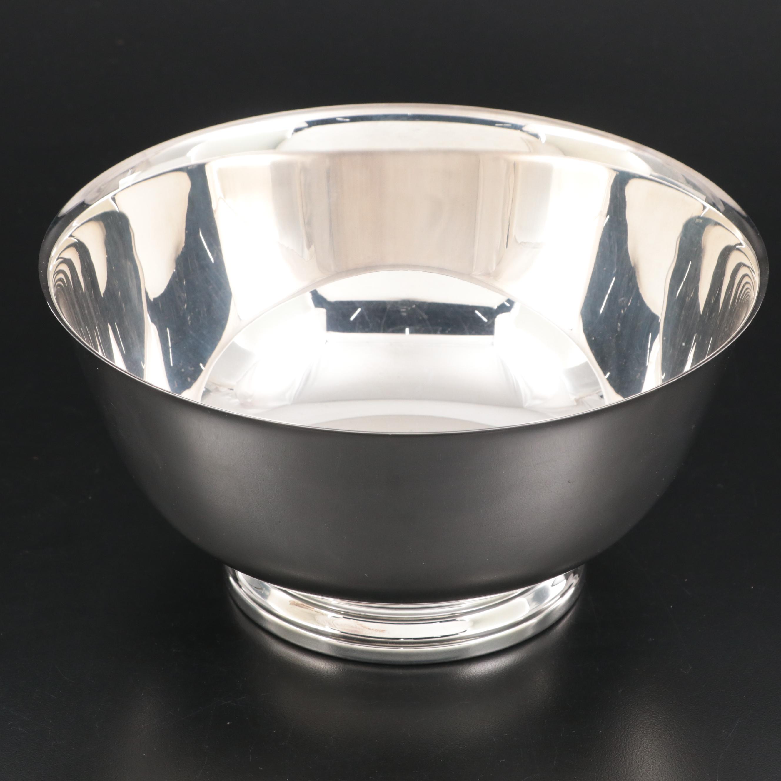 Oneida Silver Plate Reproduction Paul Revere Bowl