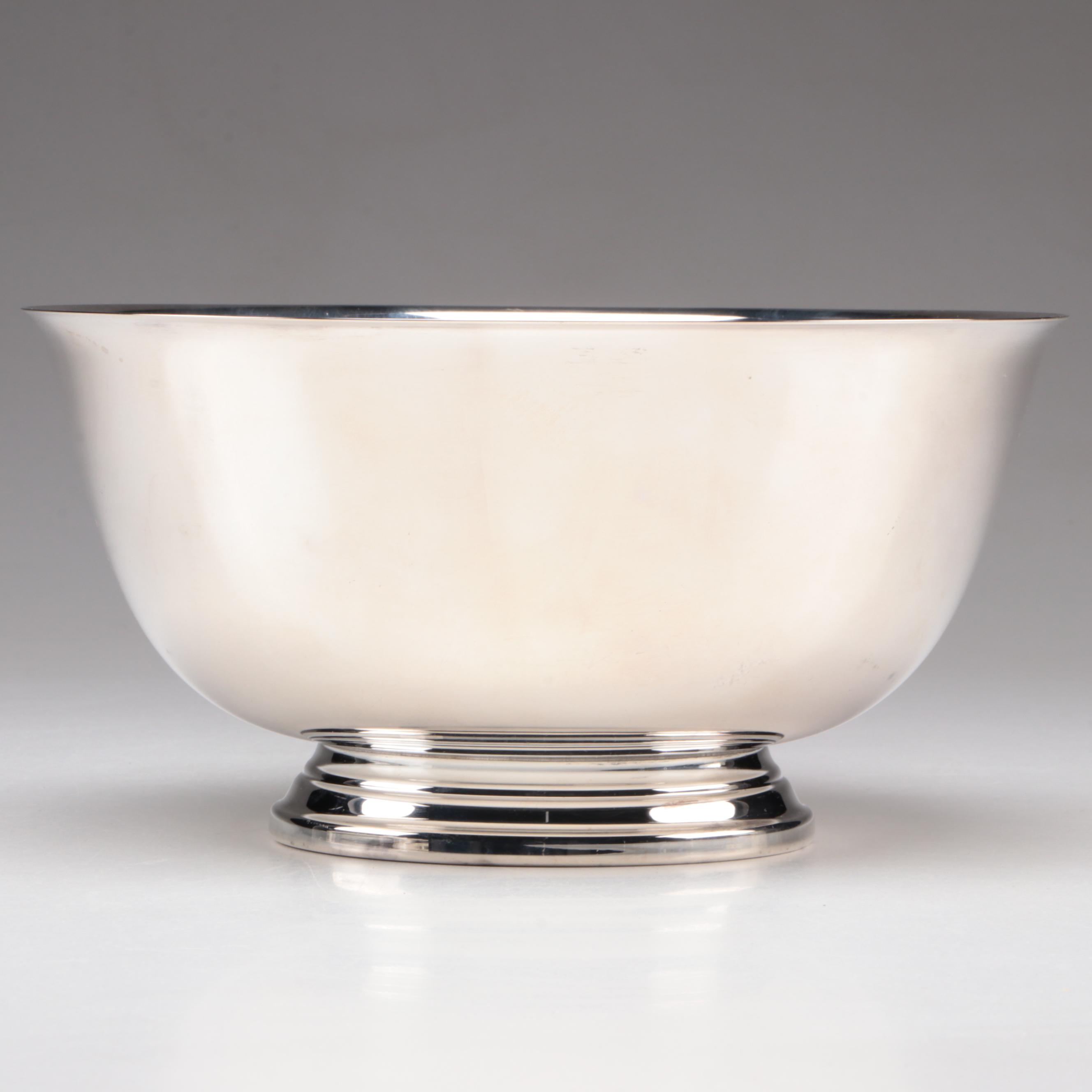 Oneida Silver Plate Reproduction Paul Revere Bowl