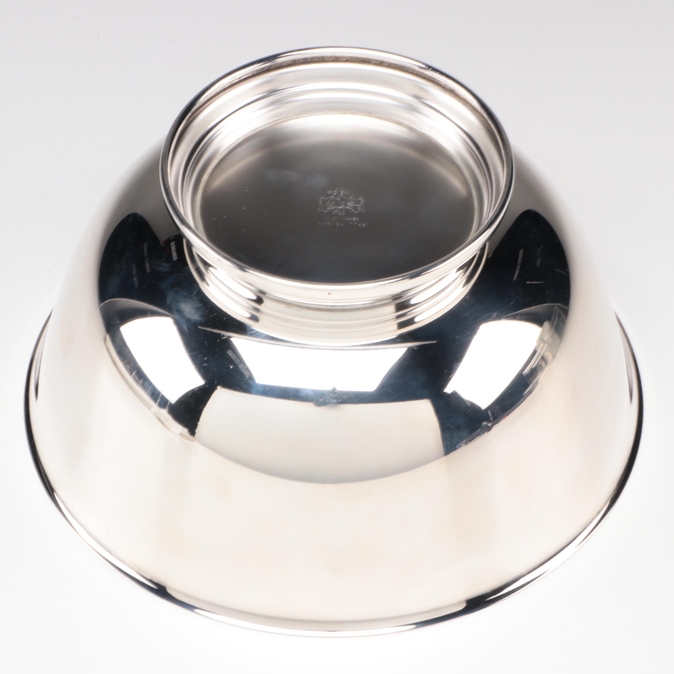 Oneida Silver Plate Reproduction Paul Revere Bowl