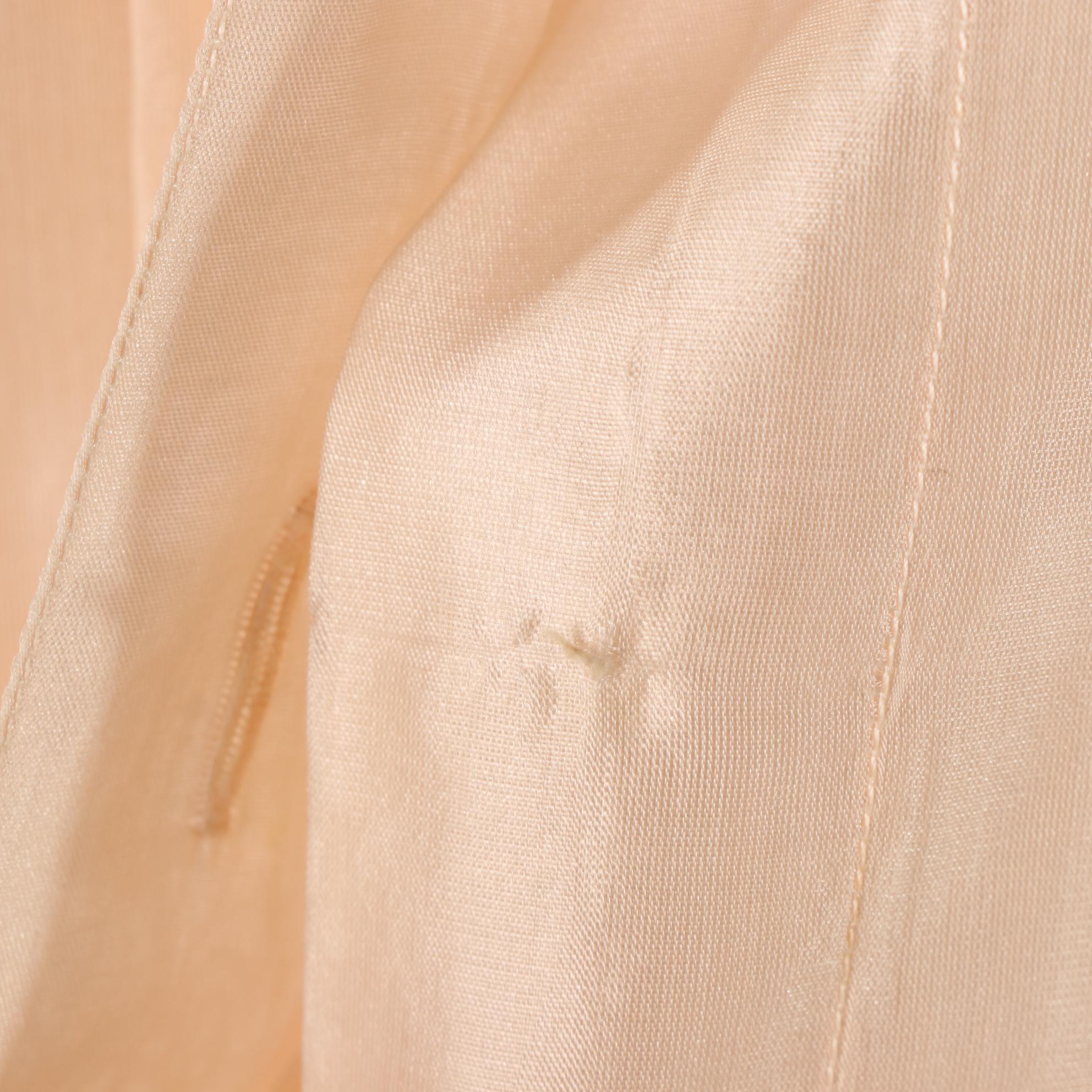 Chanel Silk Organza Blouse with Matching Camisole, 1980's