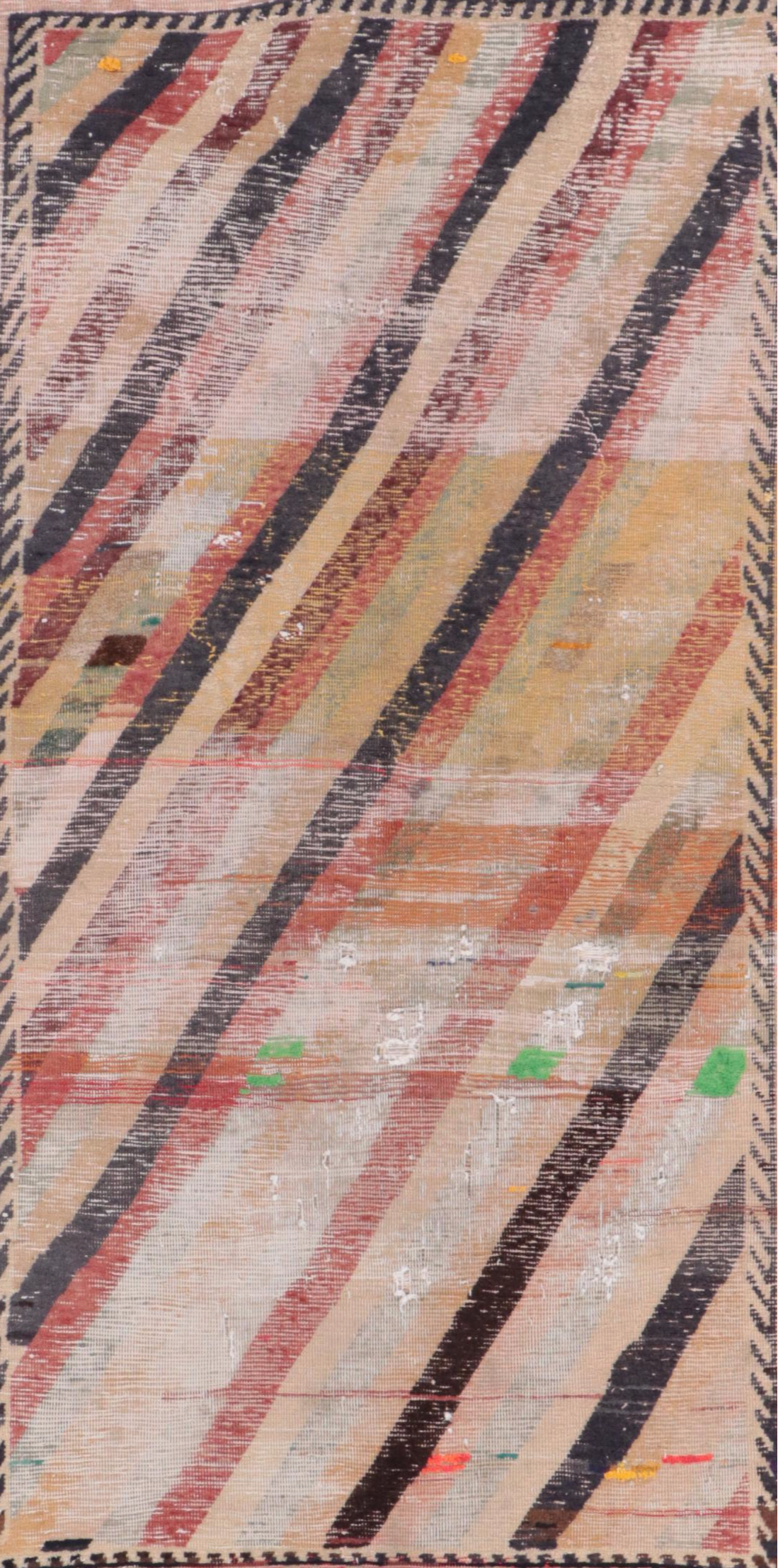 3'9 x 6'2 Hand-Knotted Persian Qashqai Area Rug