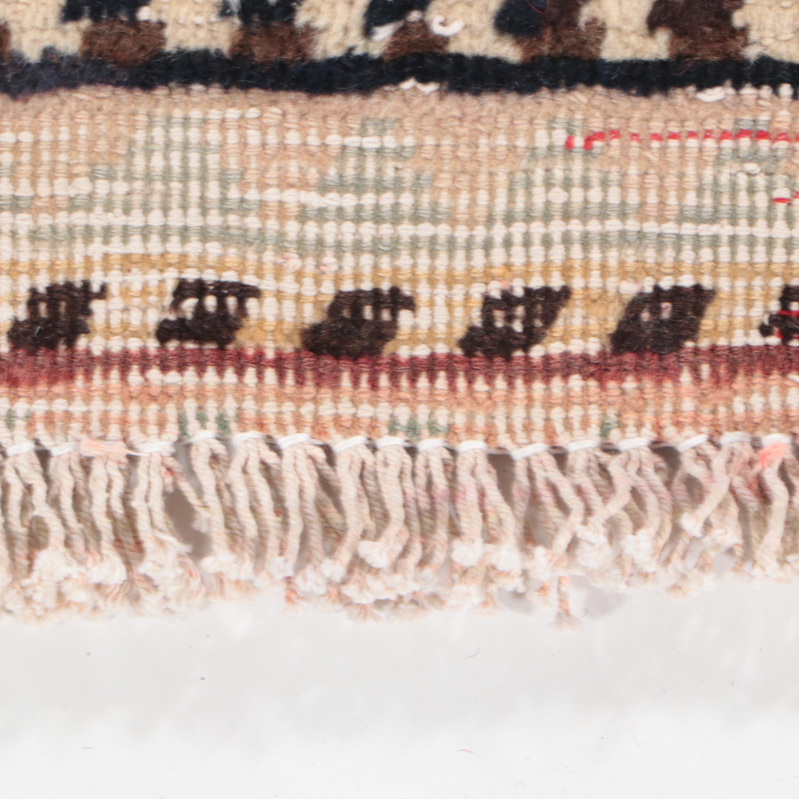 3'9 x 6'2 Hand-Knotted Persian Qashqai Area Rug