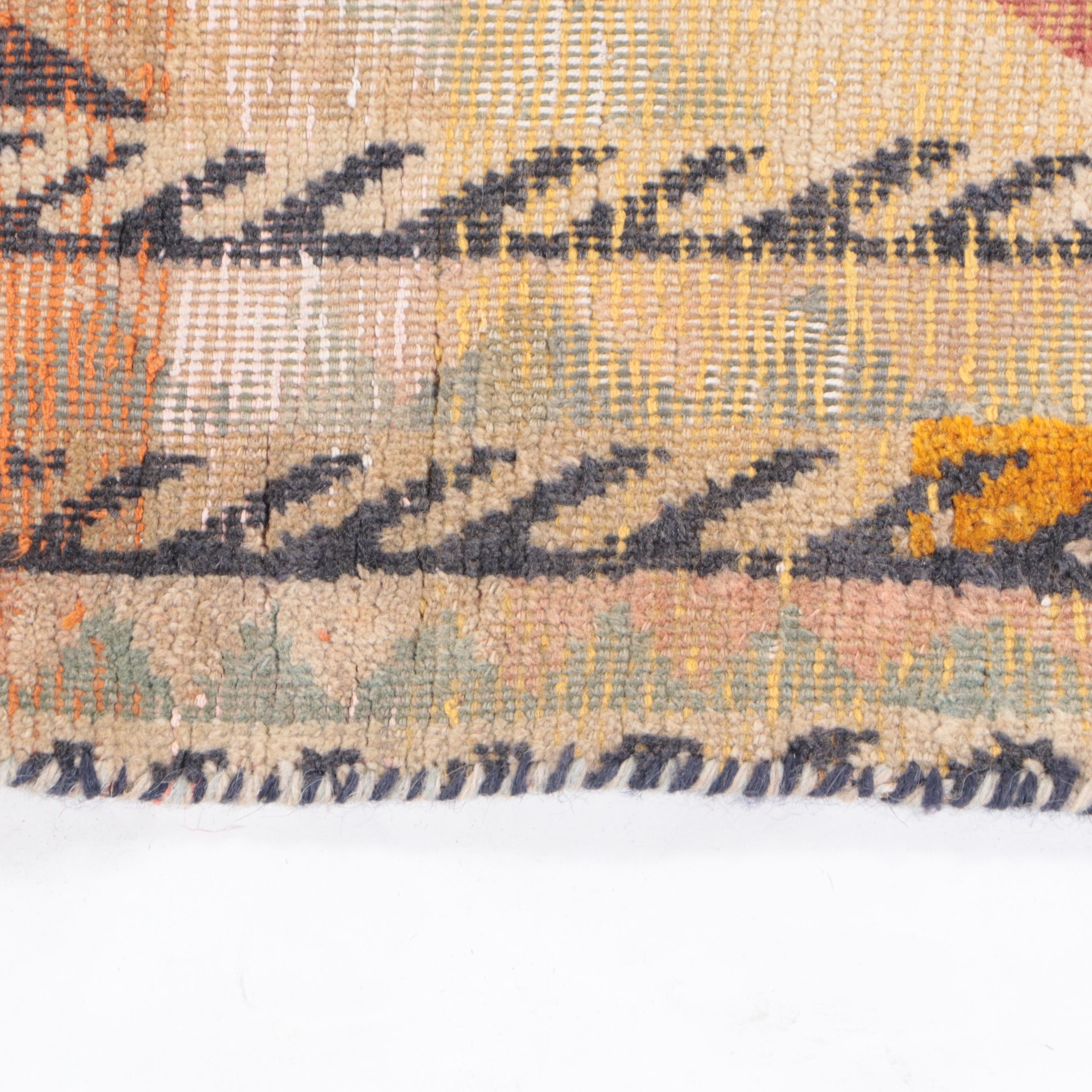 3'9 x 6'2 Hand-Knotted Persian Qashqai Area Rug