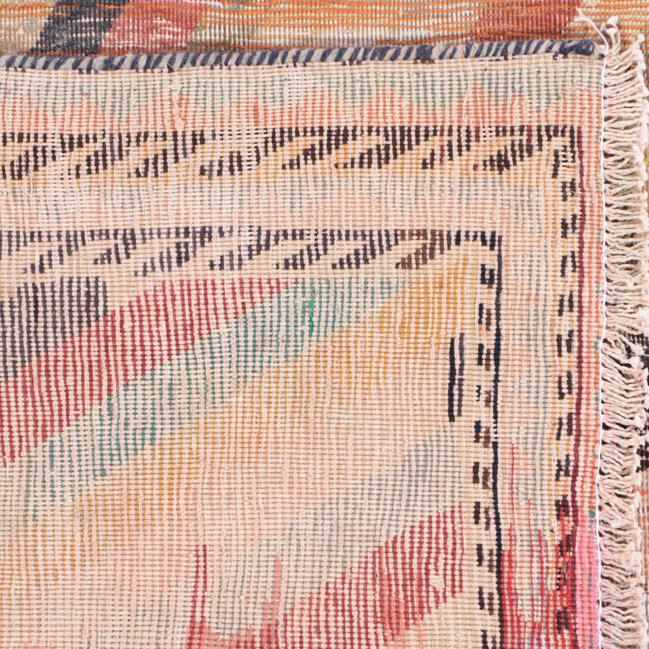 3'9 x 6'2 Hand-Knotted Persian Qashqai Area Rug