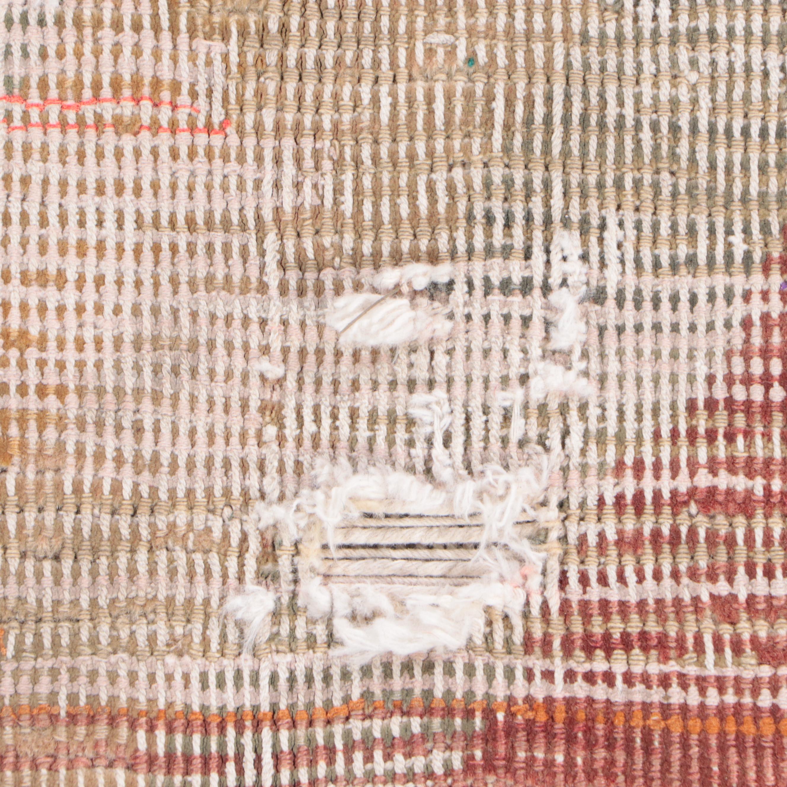 3'9 x 6'2 Hand-Knotted Persian Qashqai Area Rug