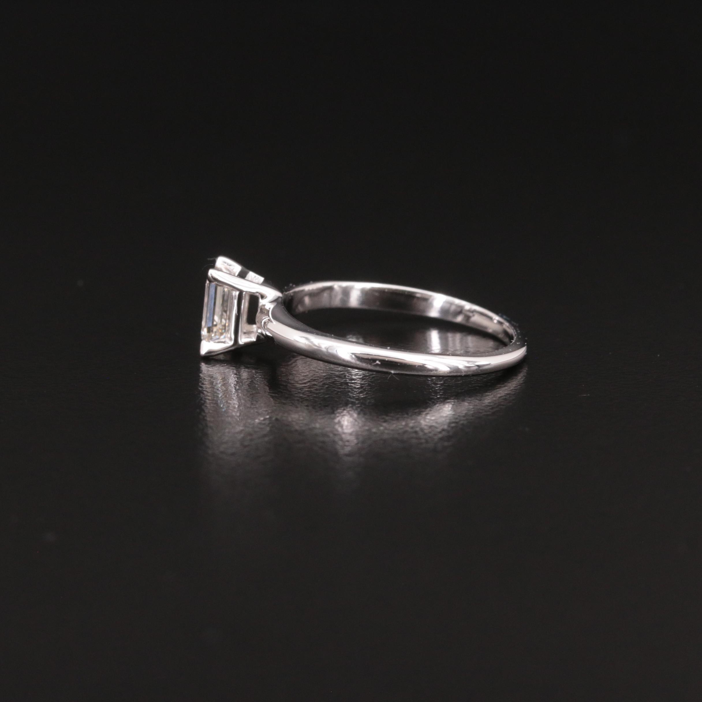 14K 0.67 CT Lab Grown Diamond Solitaire Ring