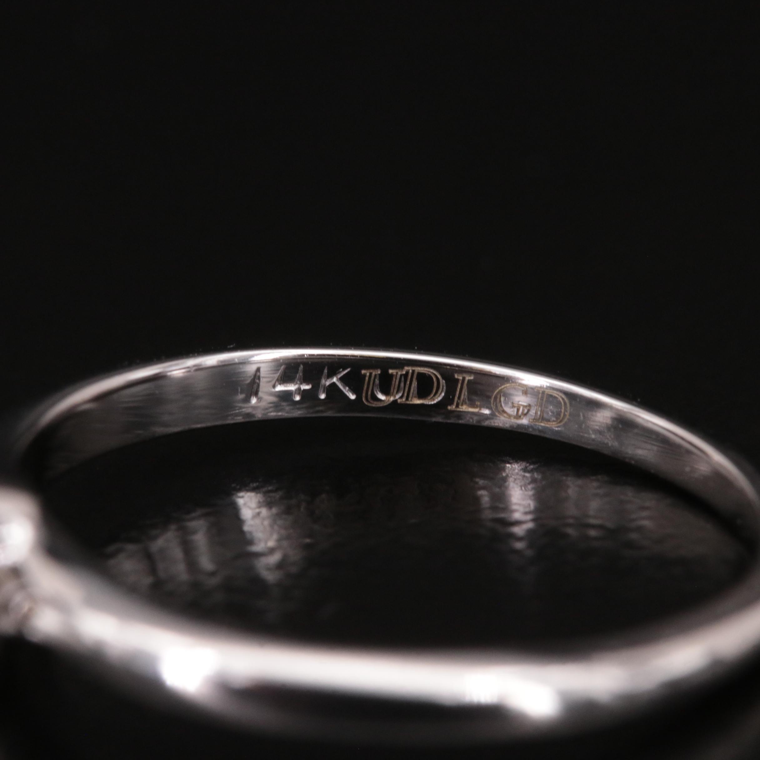 14K 0.67 CT Lab Grown Diamond Solitaire Ring