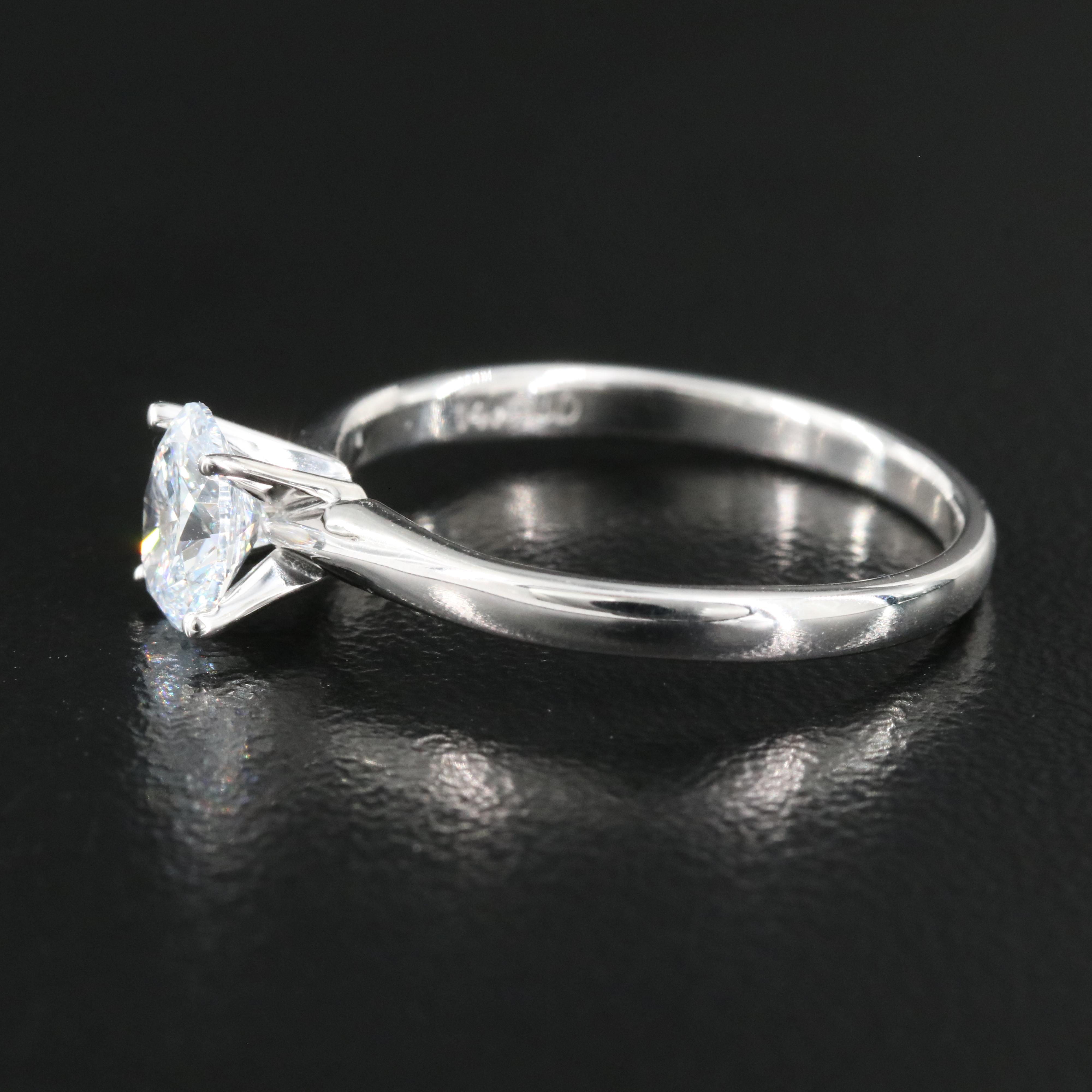 14K 0.61 CT Lab Grown Diamond Solitaire Ring