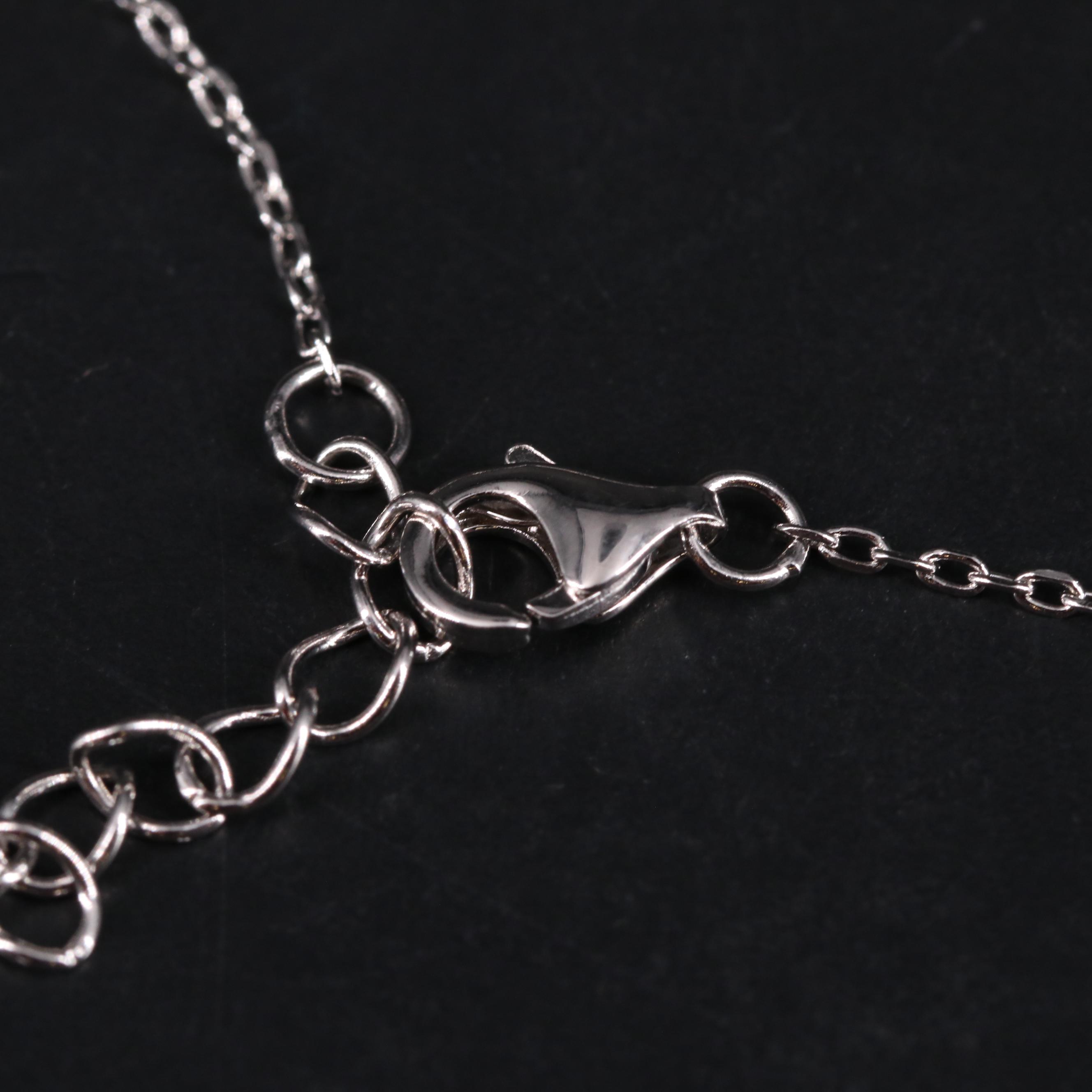 Sterling Silver Cubic Zirconia Bracelet