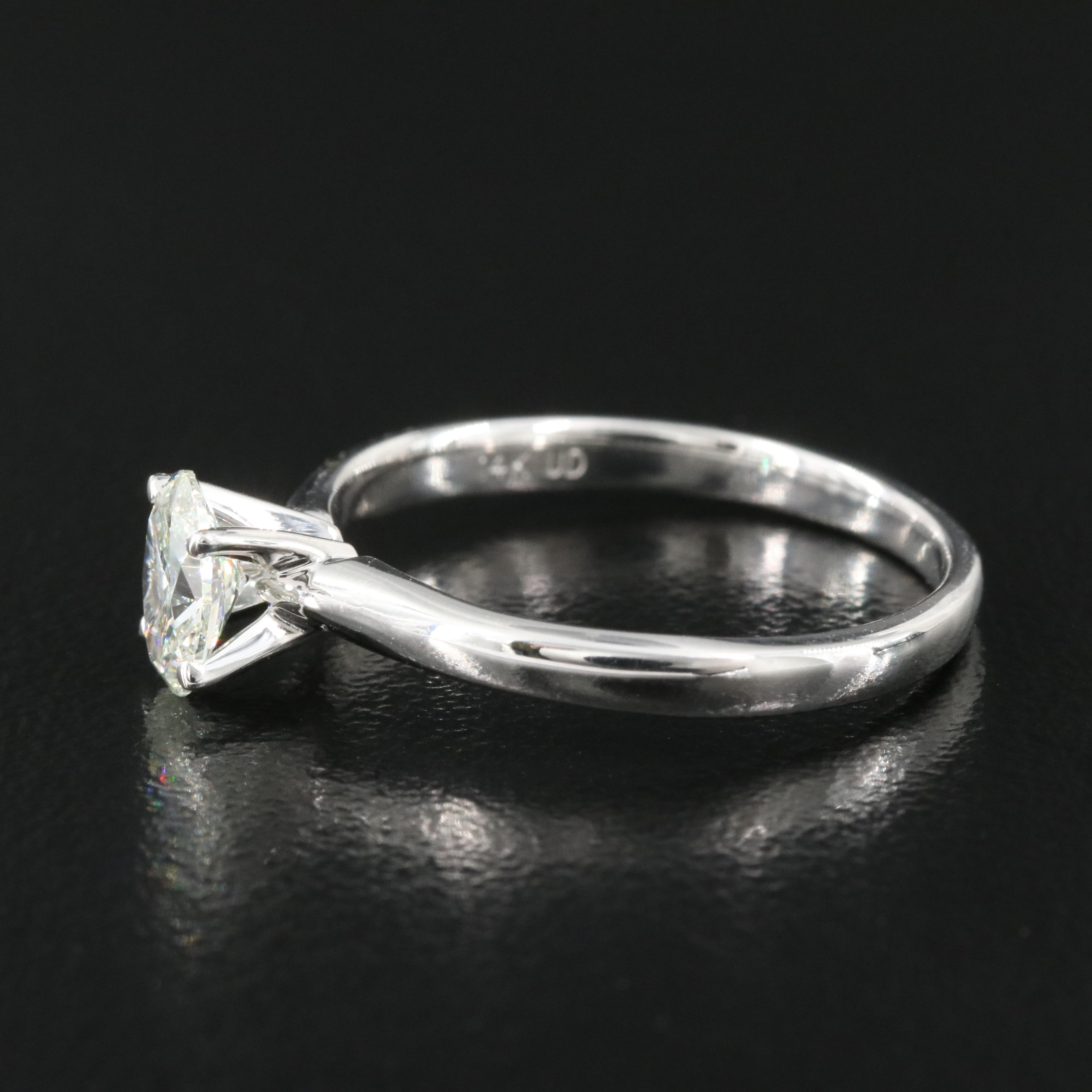 14K 0.47 CT Lab Grown Diamond Solitaire Ring