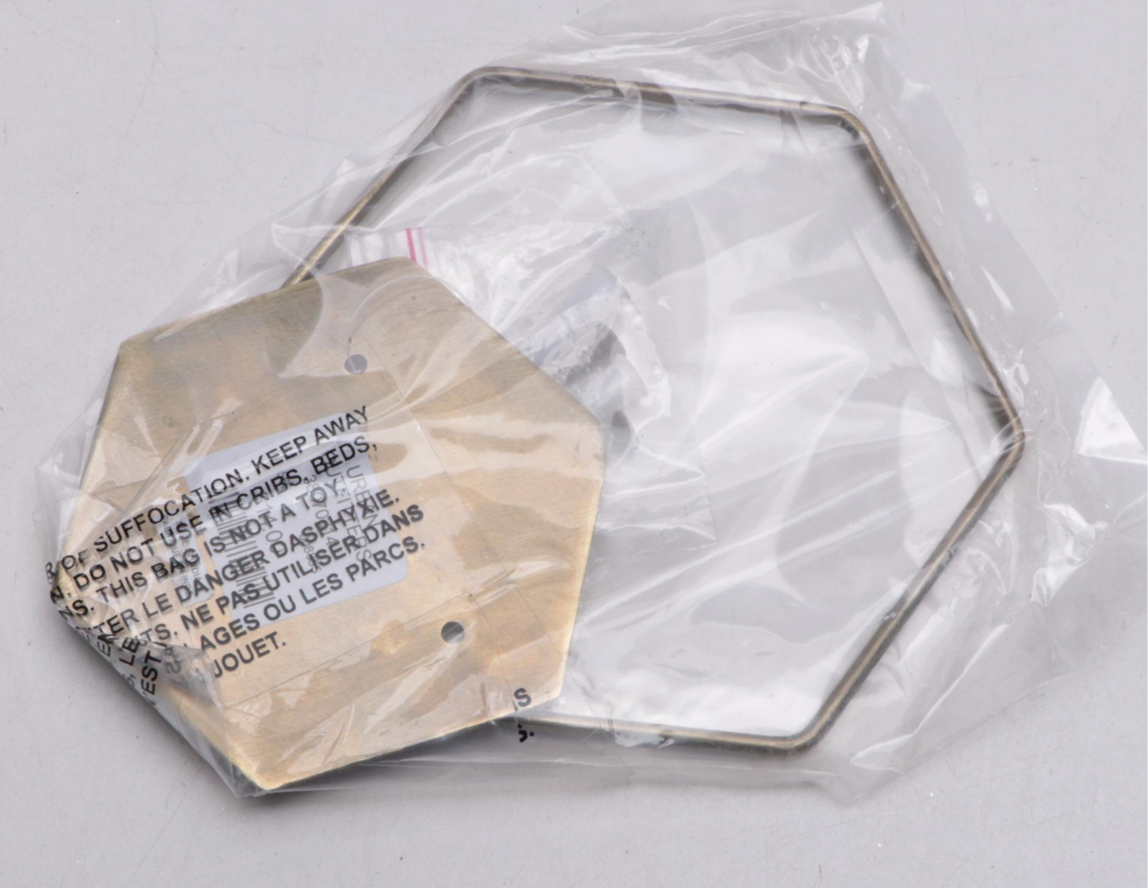 Urban Outfitters Metal Hexagon Towel Rings