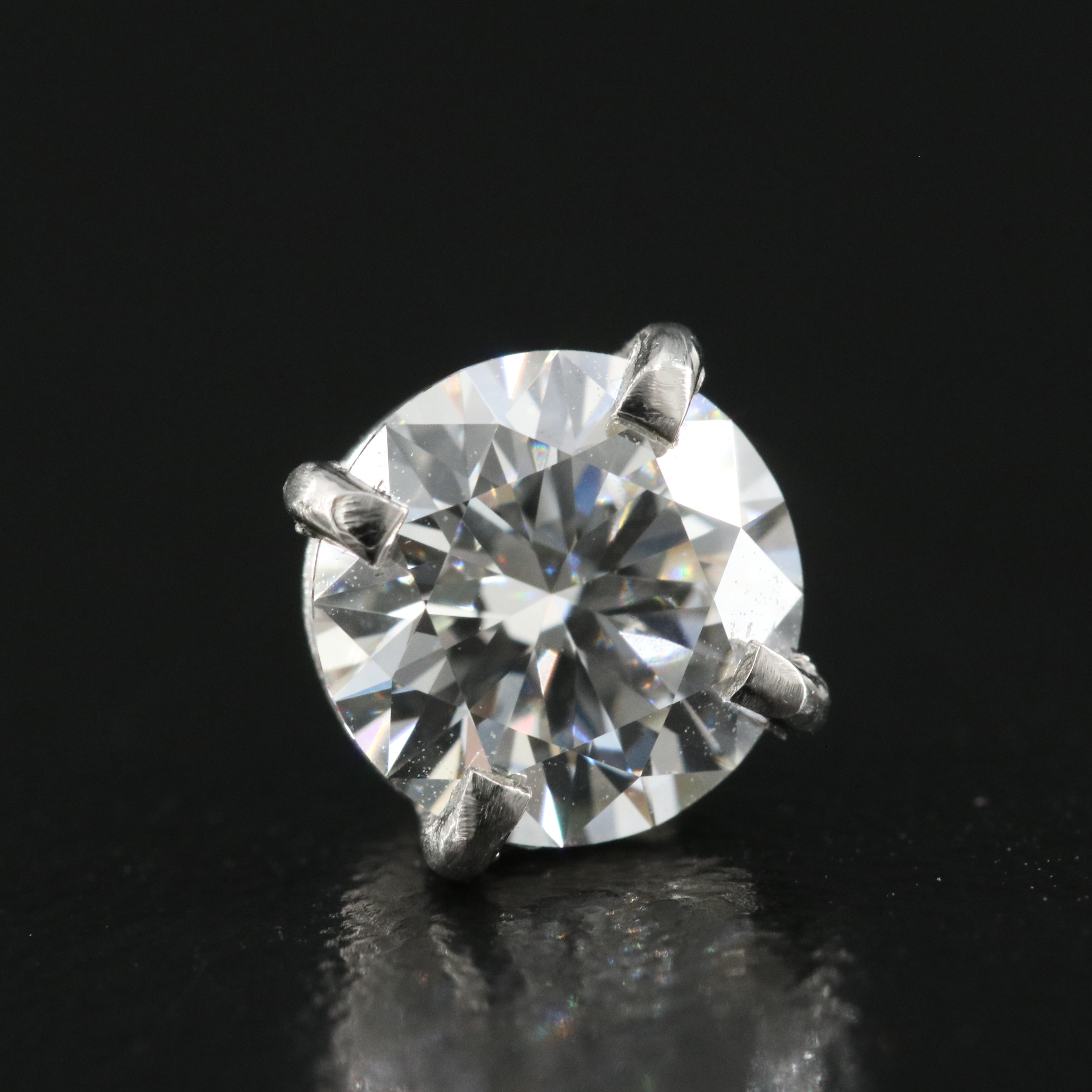 Platinum 2.18 CTW Lab Grown Diamond Ring with IGI Reports