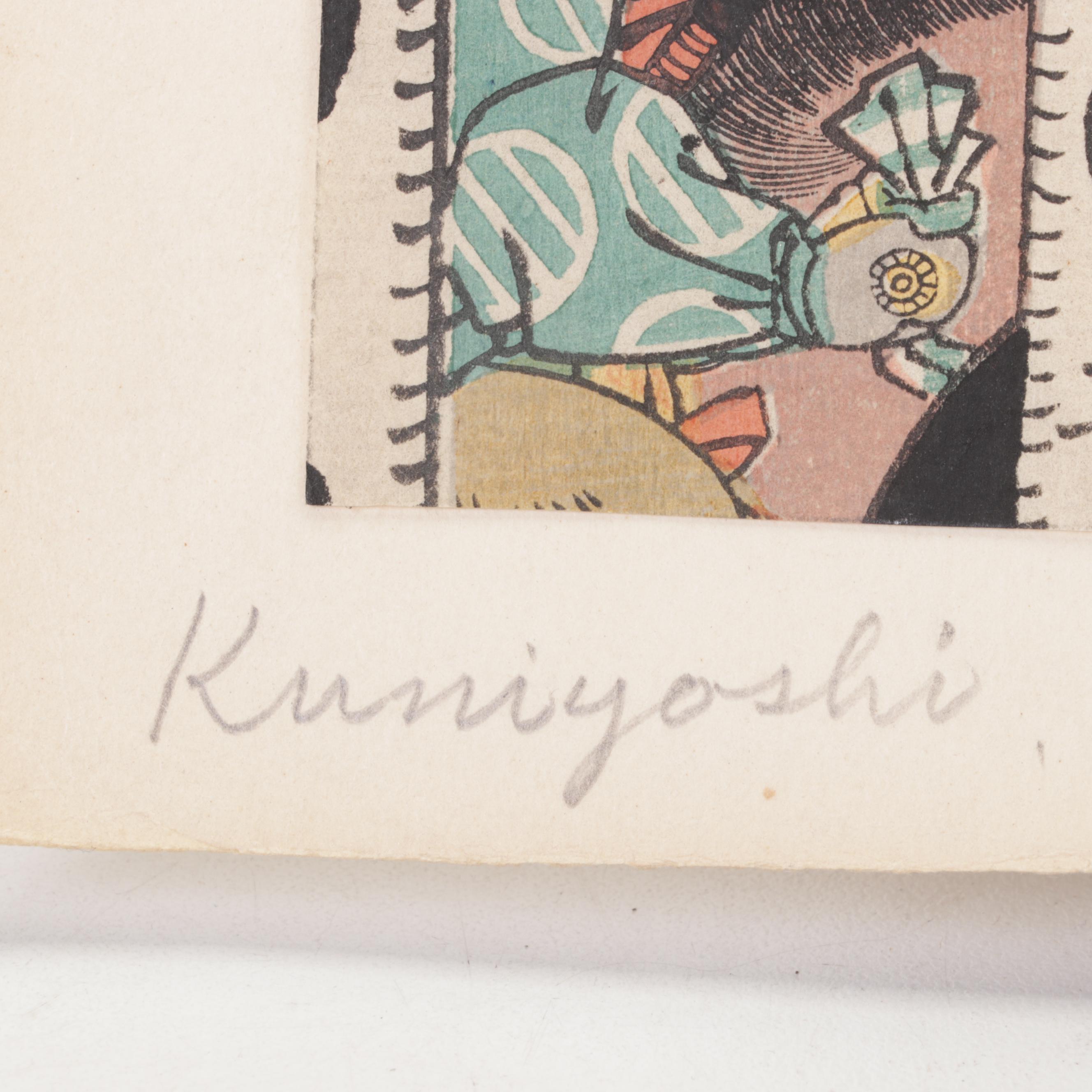 Woodblock After Utagawa Kuniyoshi  of Lord Yoritomo’s Hunting Party