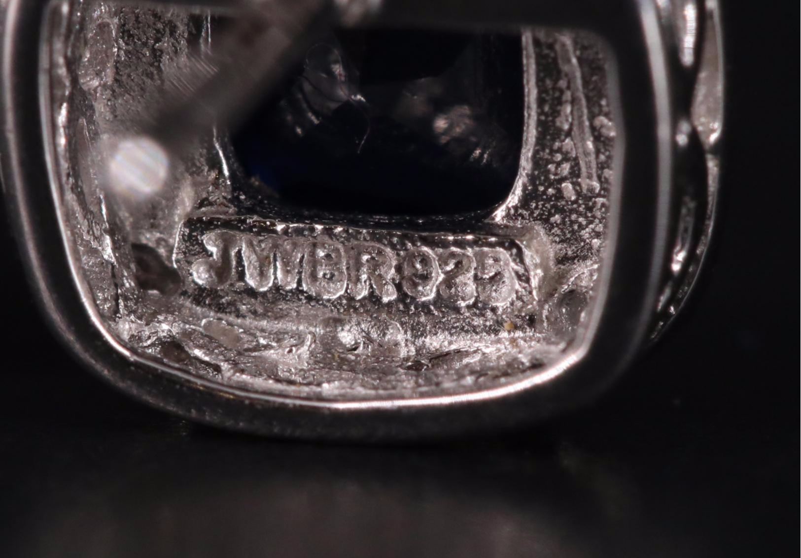 Sterling Silver Sapphire Earrings