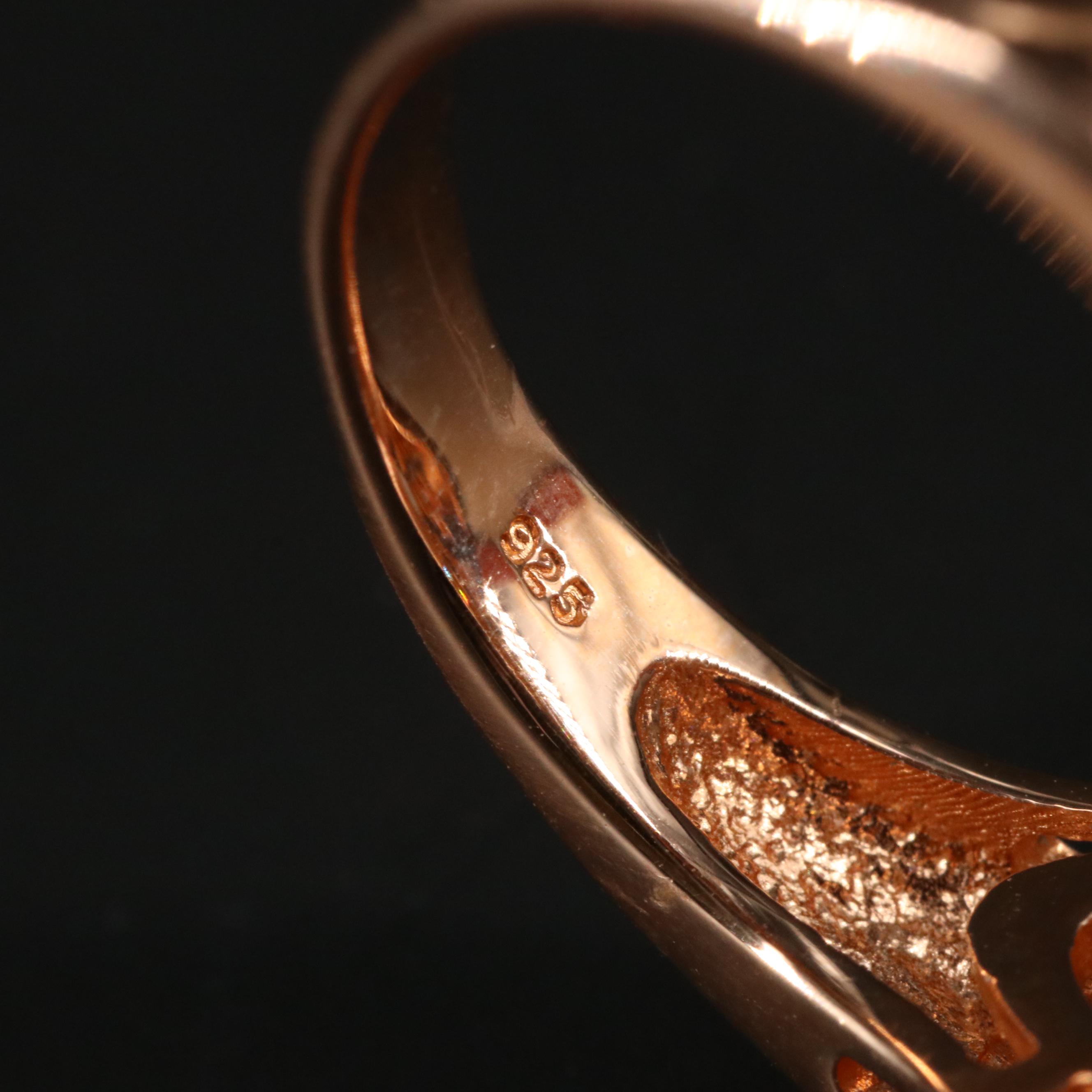 Sterling Silver Opal and Sapphire Ring