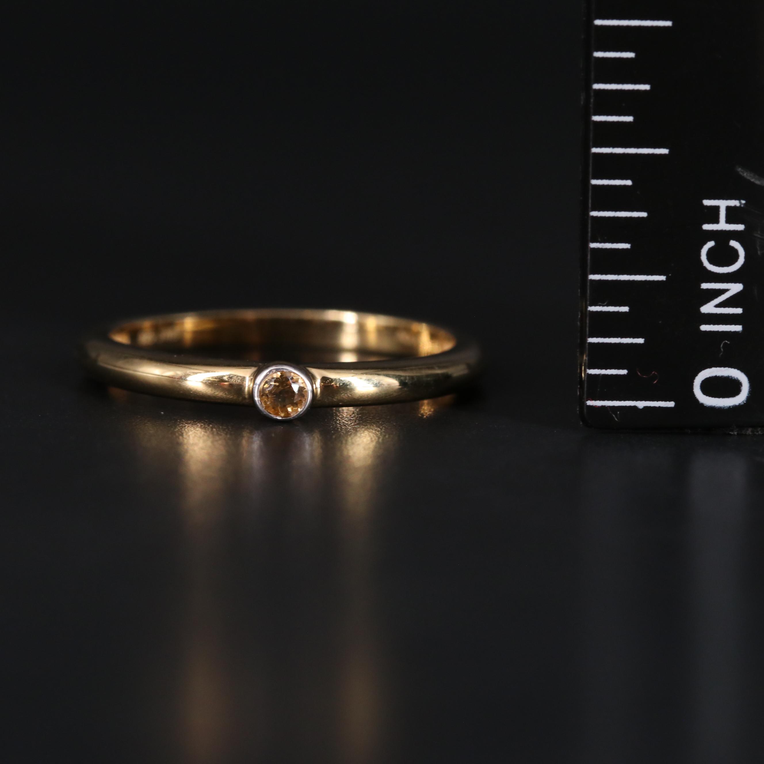 Sterling Silver Citrine Ring