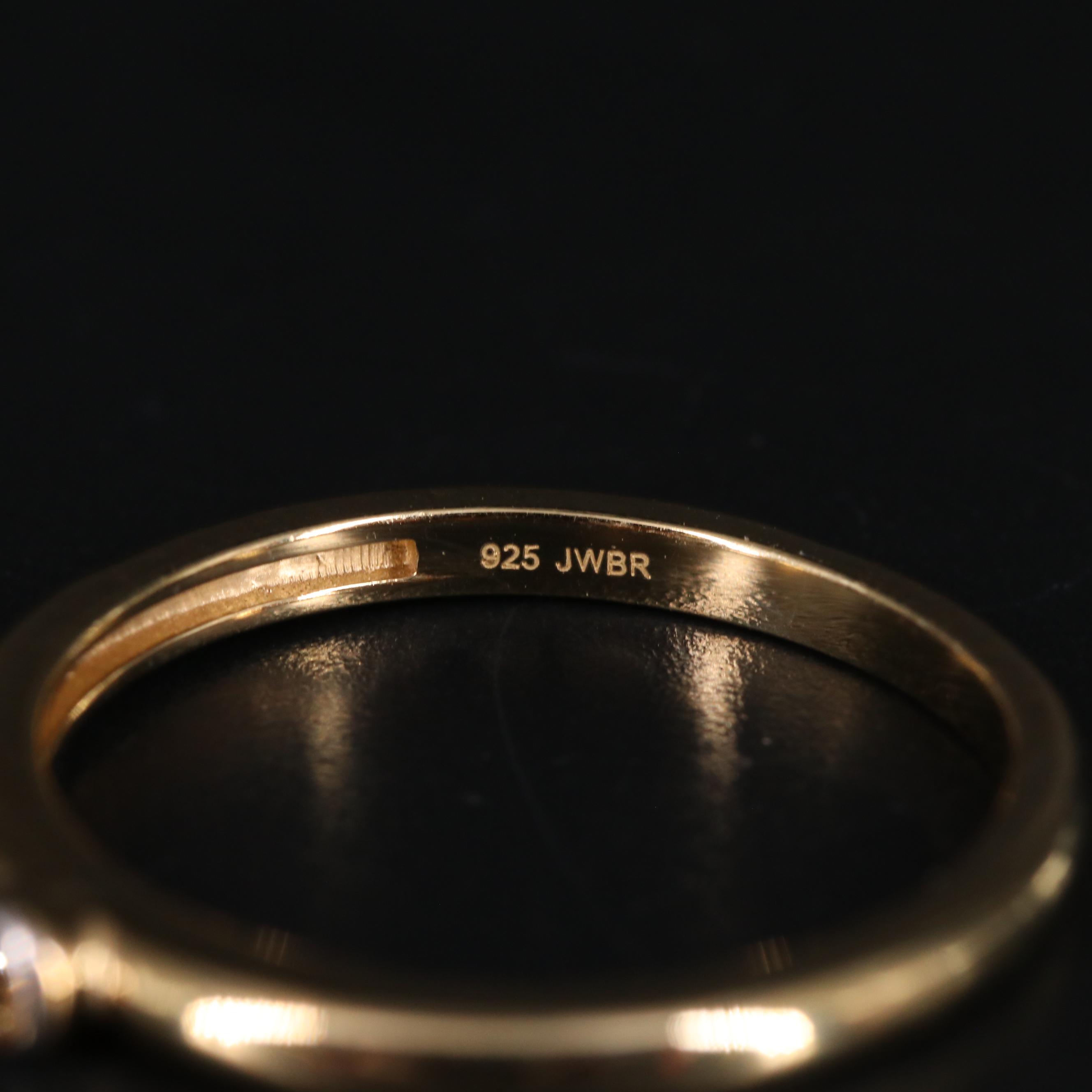 Sterling Silver Citrine Ring