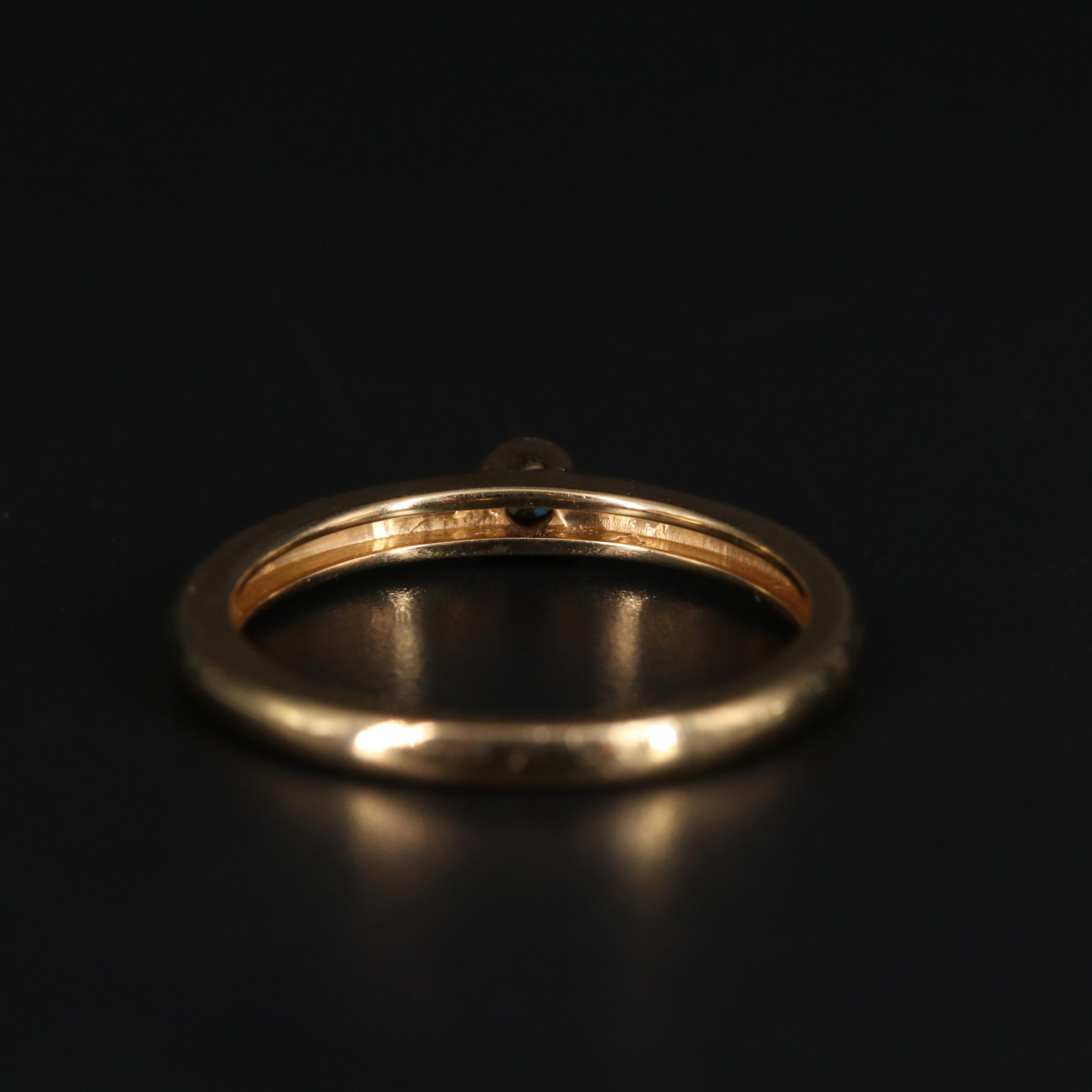 Sterling Silver Diamond Ring