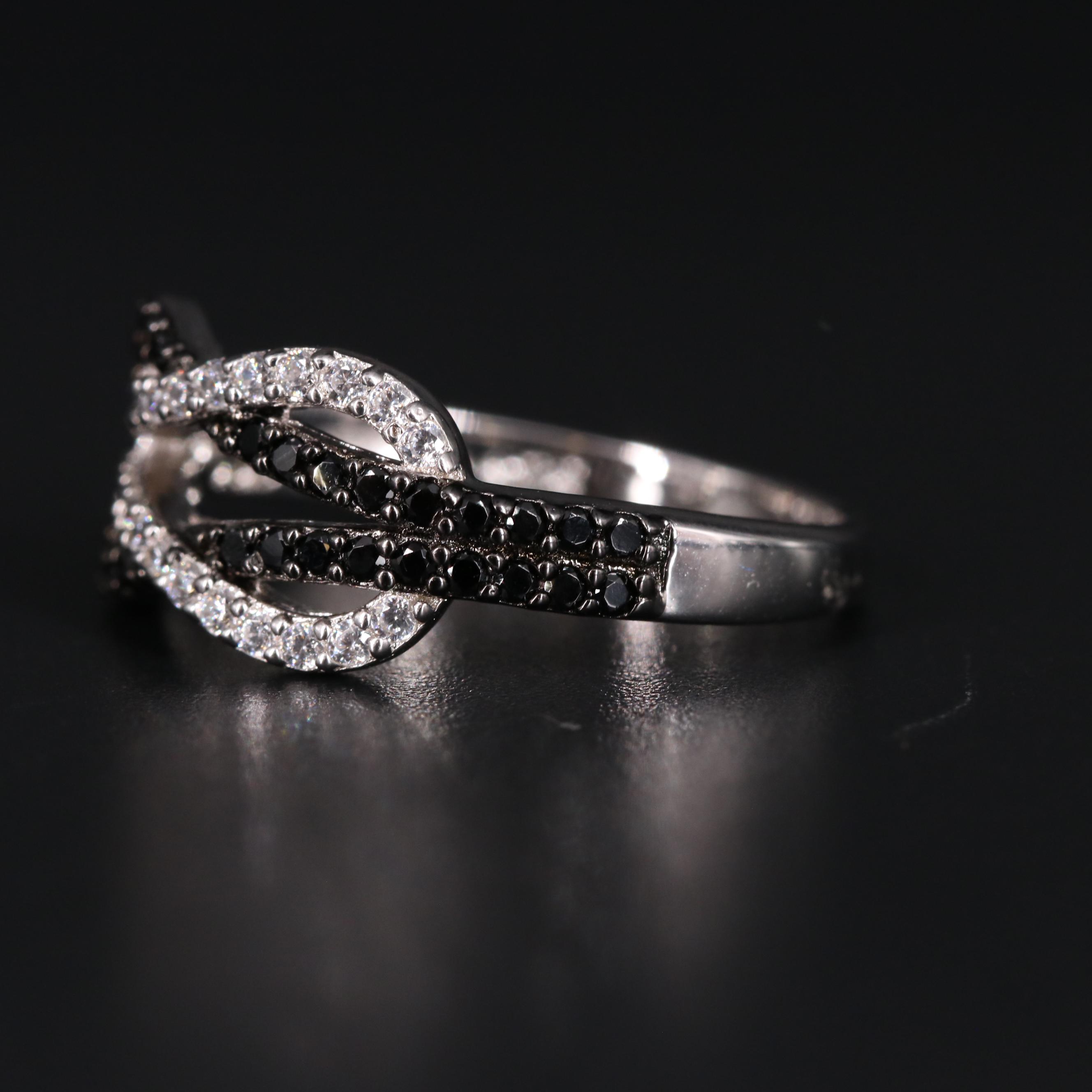 Sterling Silver Cubic Zirconia Ring