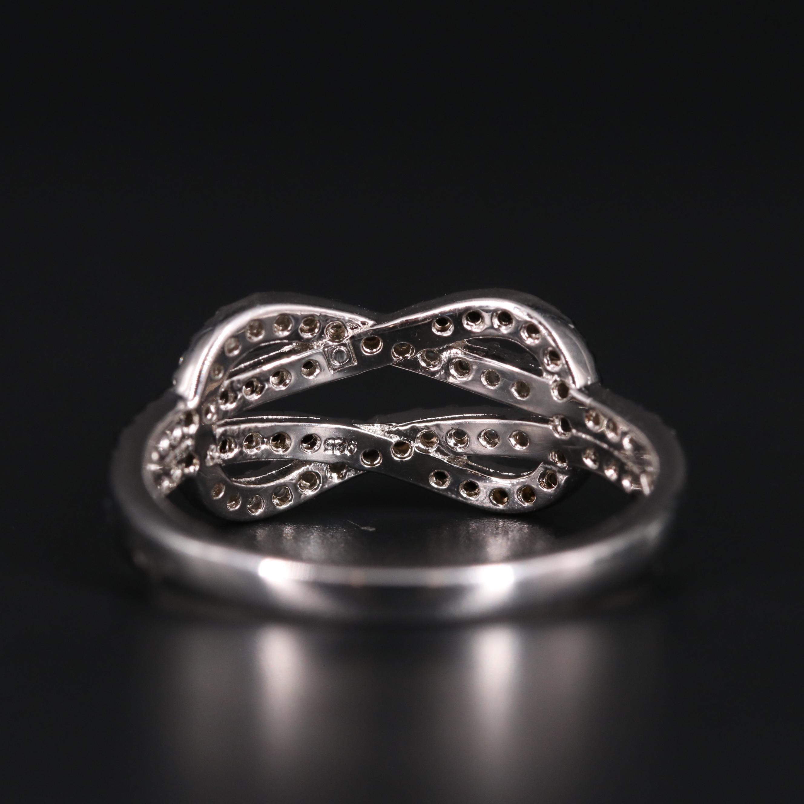 Sterling Silver Cubic Zirconia Ring