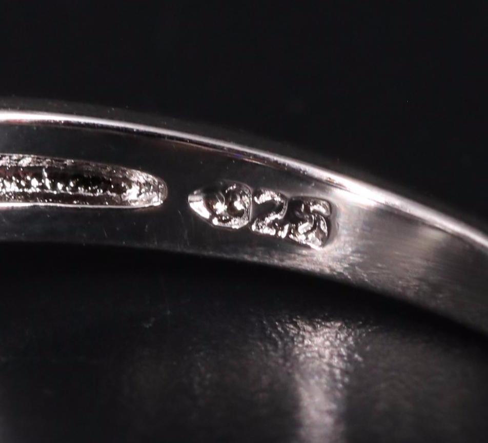 Sterling Silver Cubic Zirconia Ring