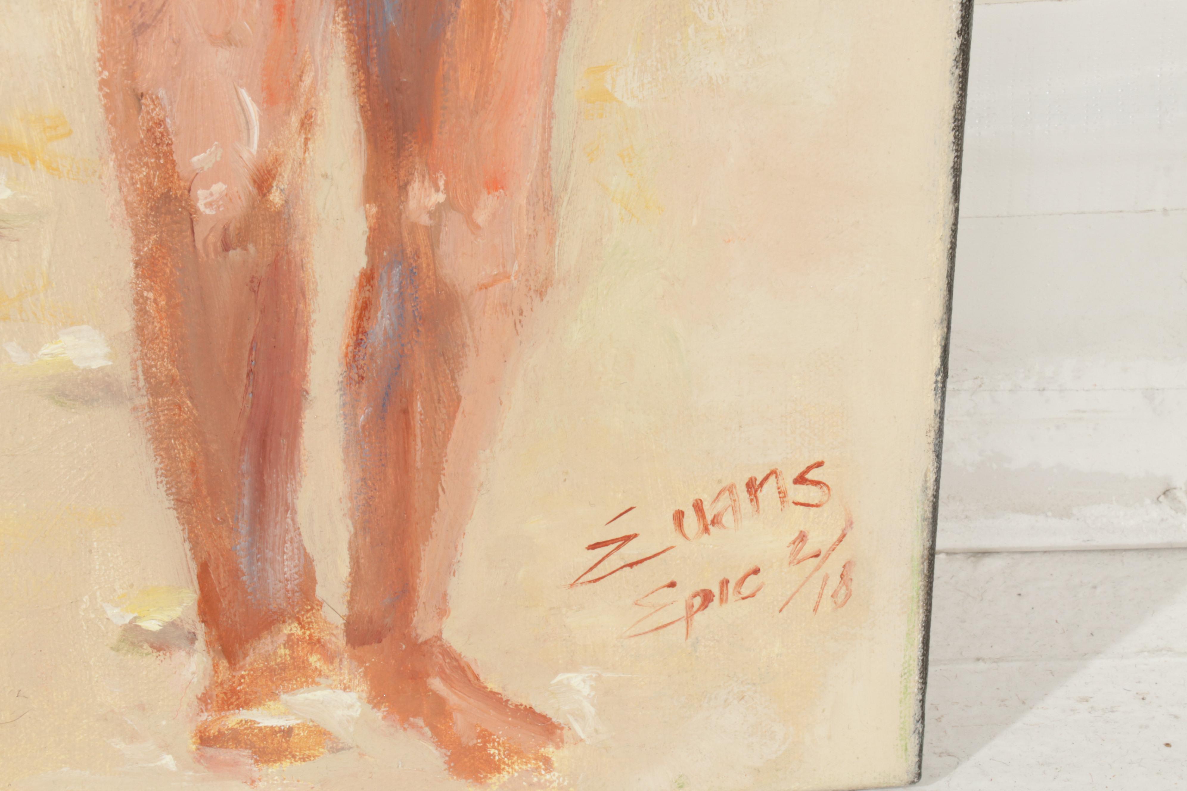 "Epic" Suite Oil Paintings of the Garden of Eden and Abraham, 21st Century