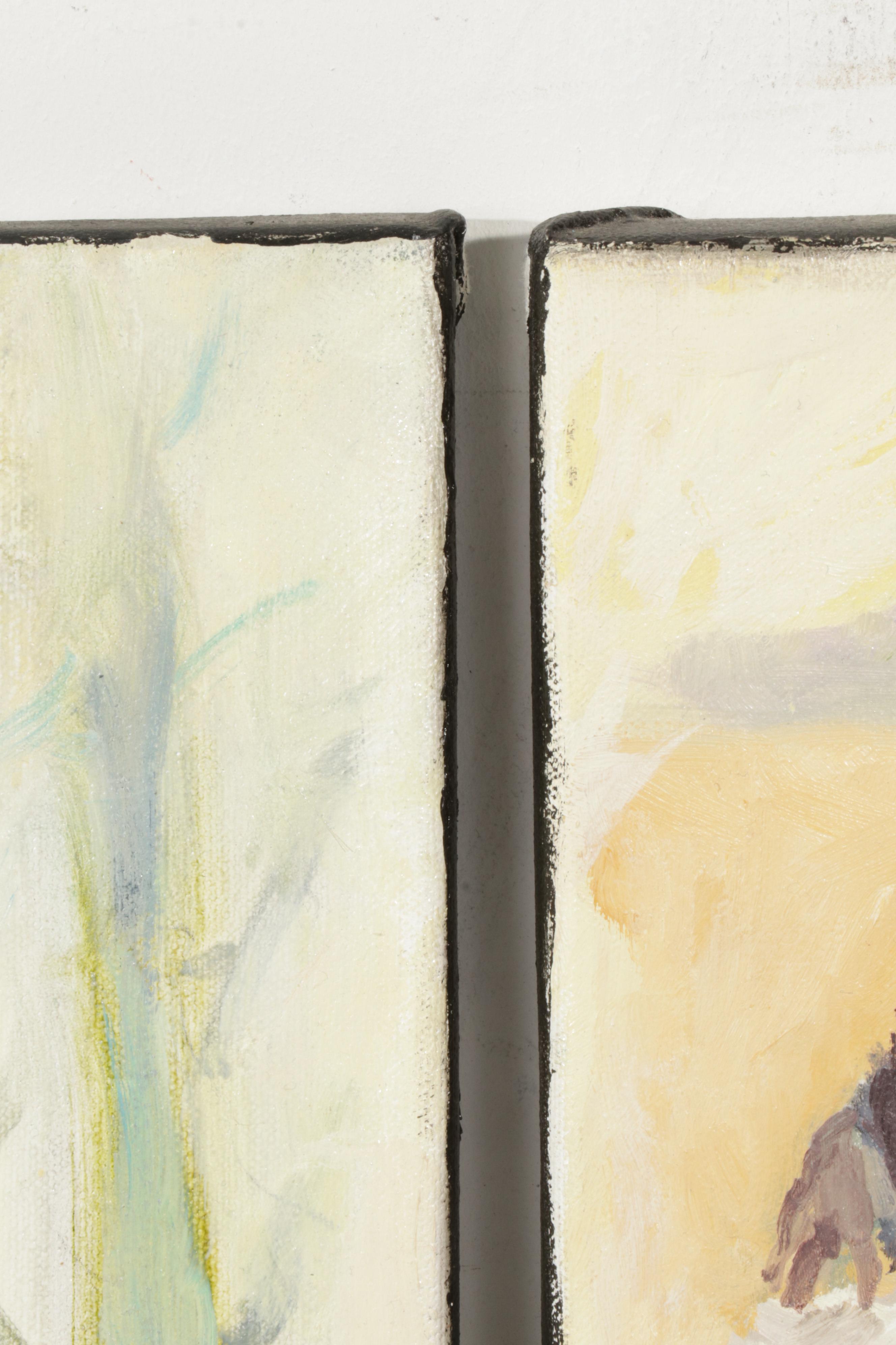 "Epic" Suite Oil Paintings of the Garden of Eden and Abraham, 21st Century