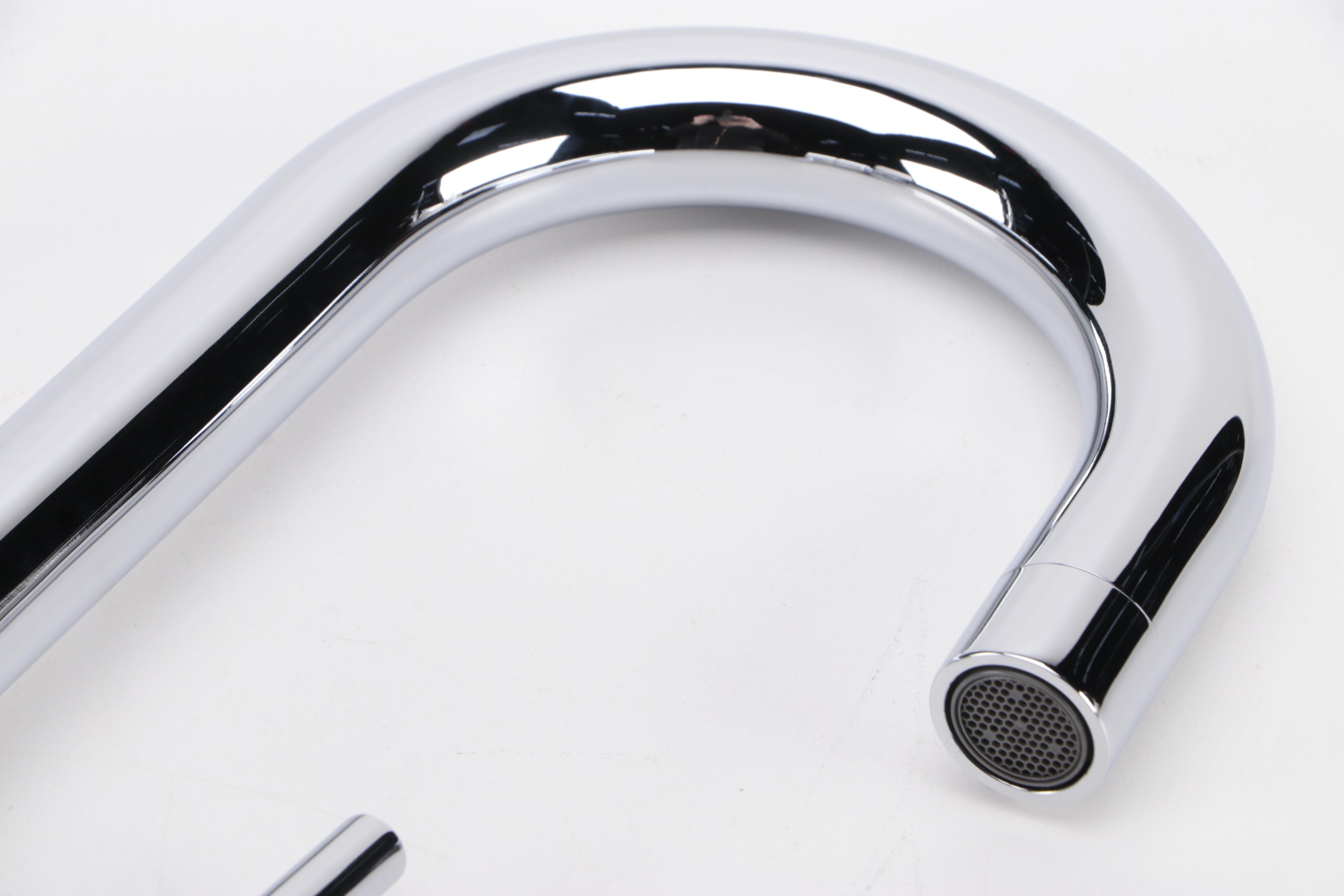 Modernist Chrome Finish Single-Hole Bar Faucet