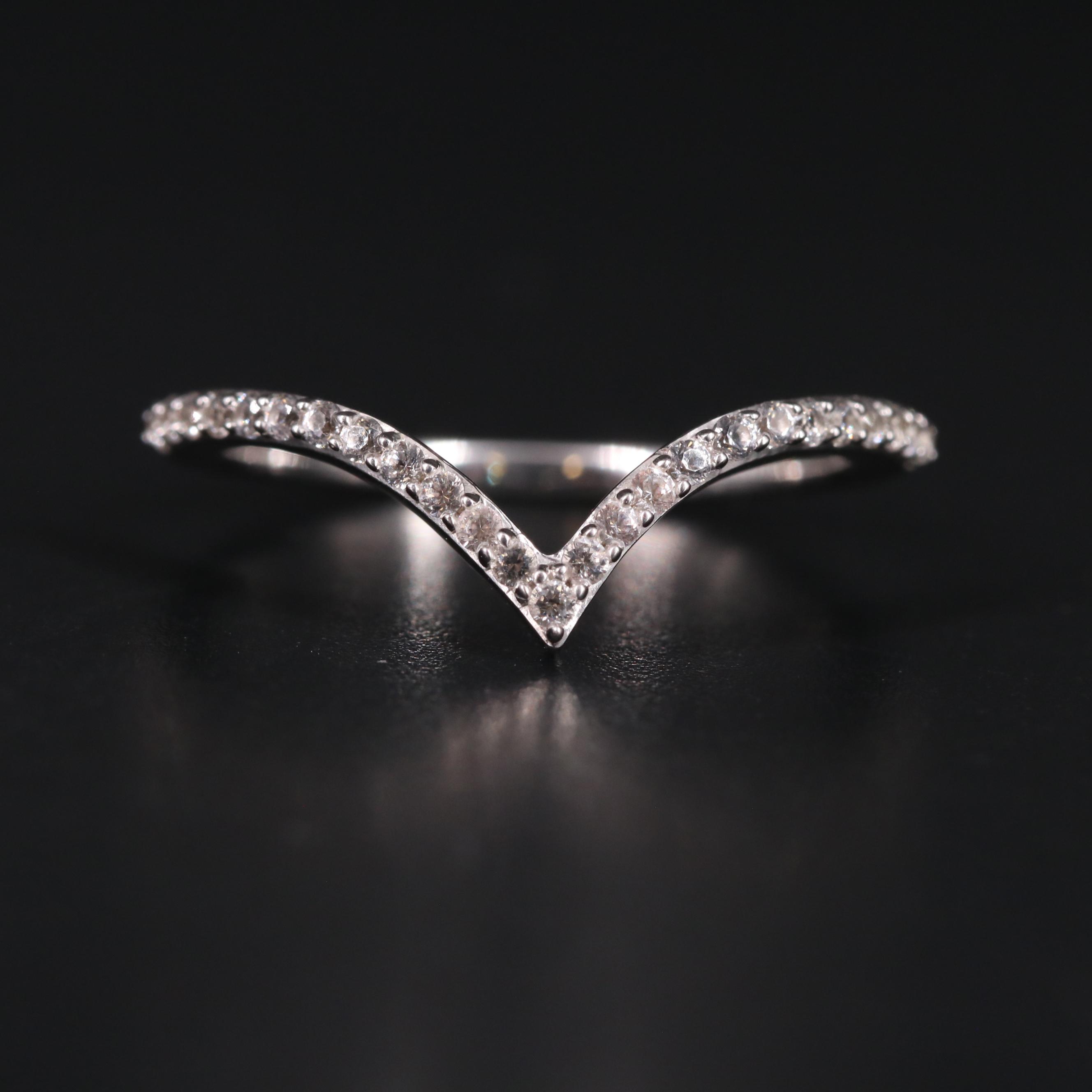 Sterling Silver Sapphire Ring