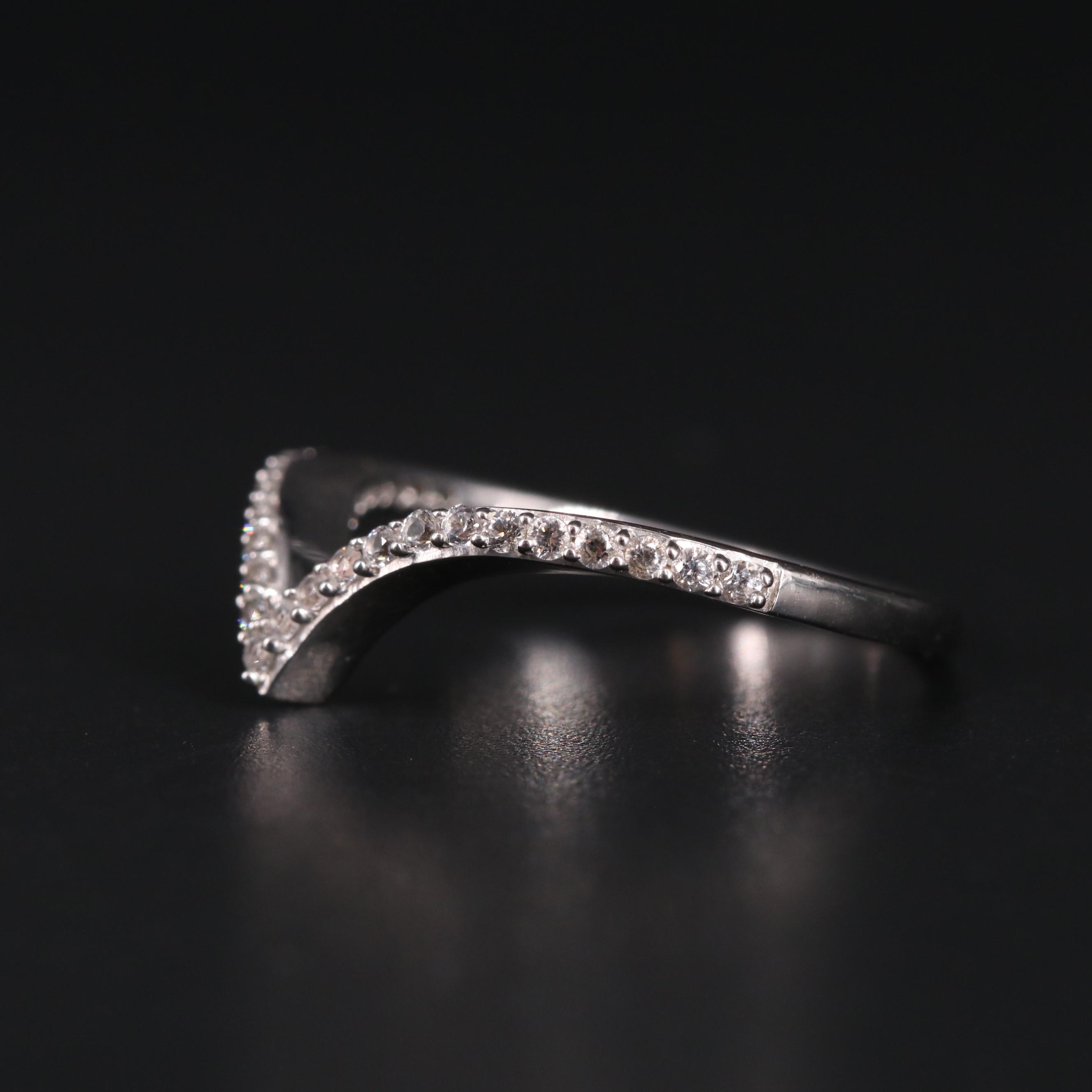 Sterling Silver Sapphire Ring