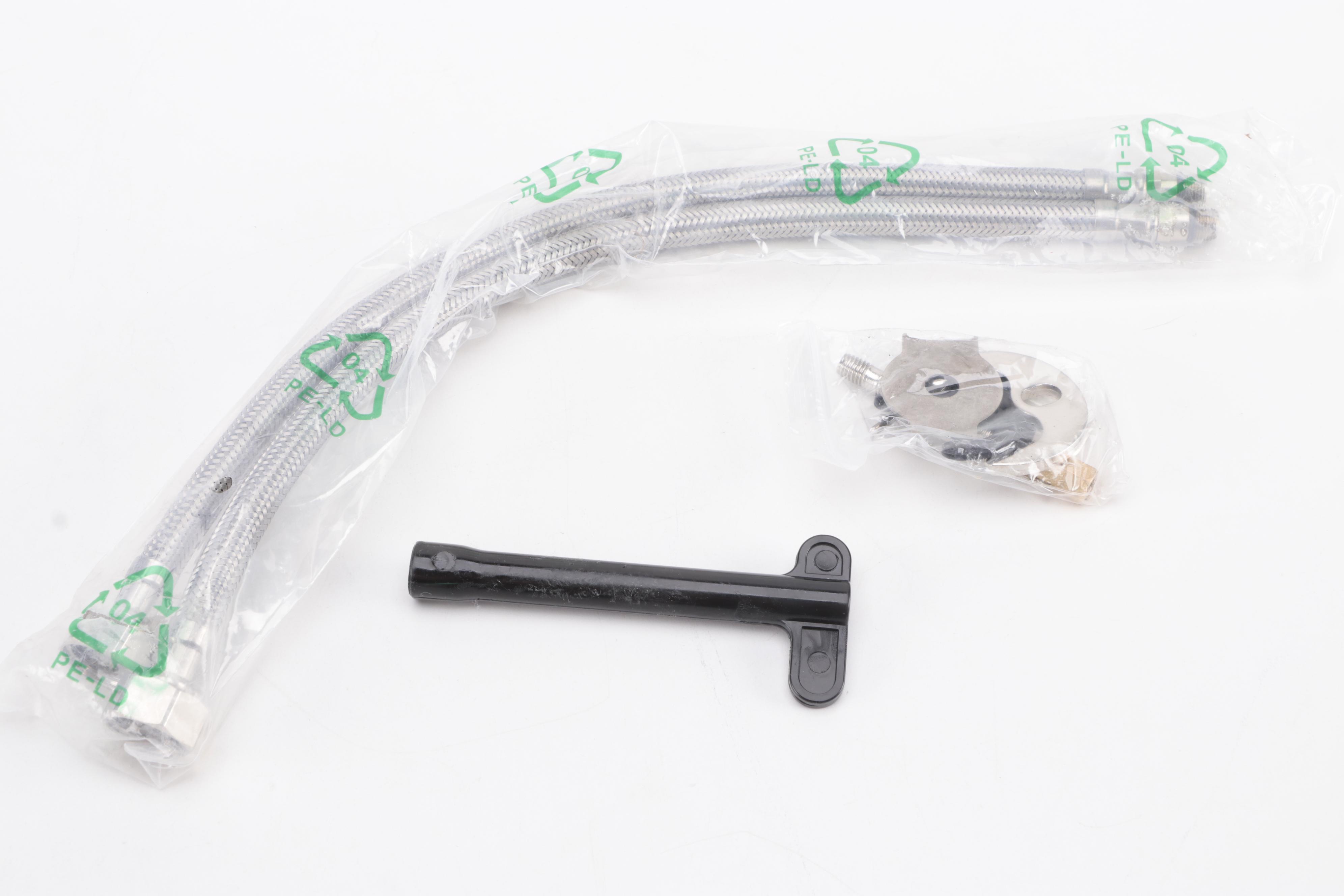 Modernist Brushed Nickel Finish Widespread Bathroom Faucet with Pop-Up Drain