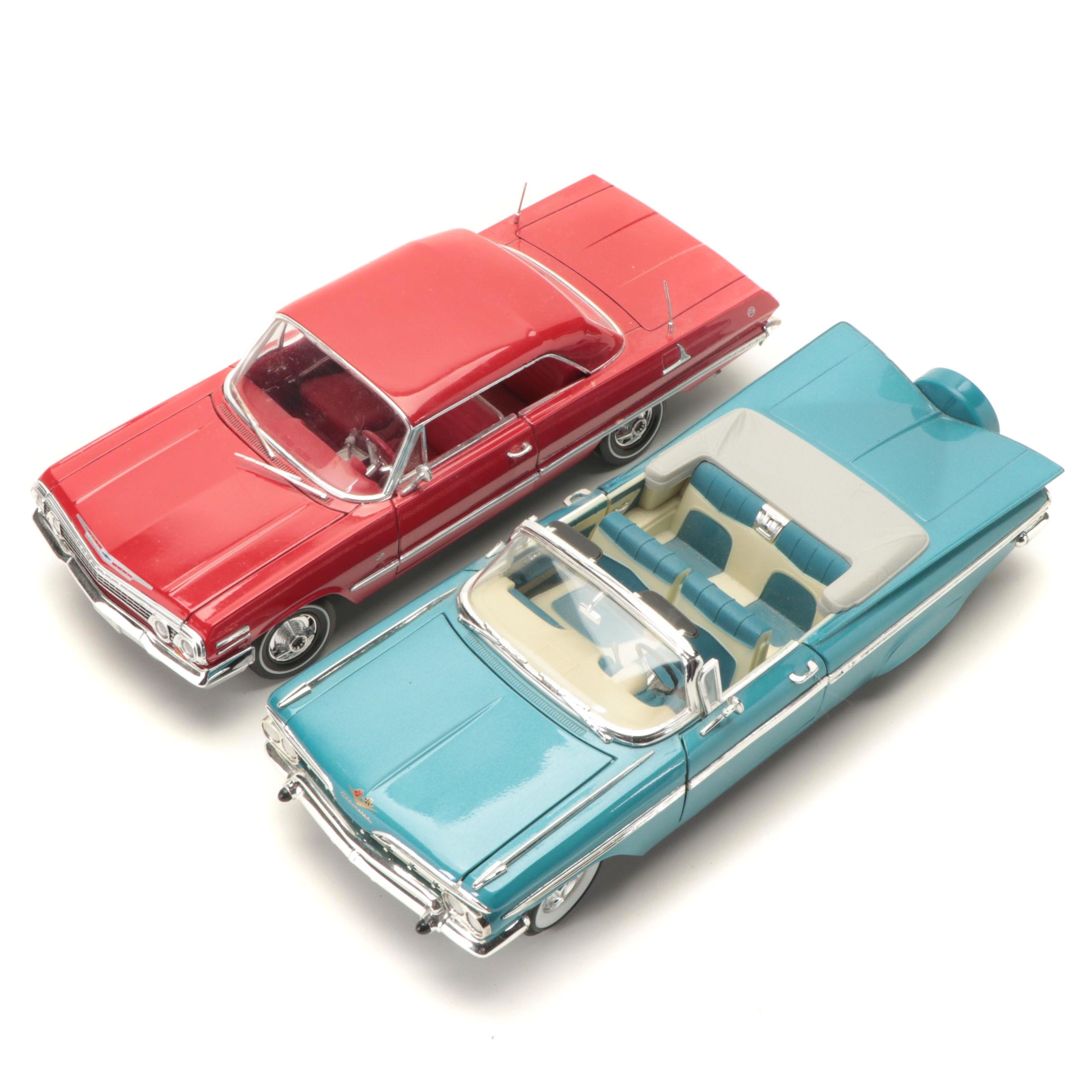 Welly and Road Signature Chevrolet Impala Diecast Cars
