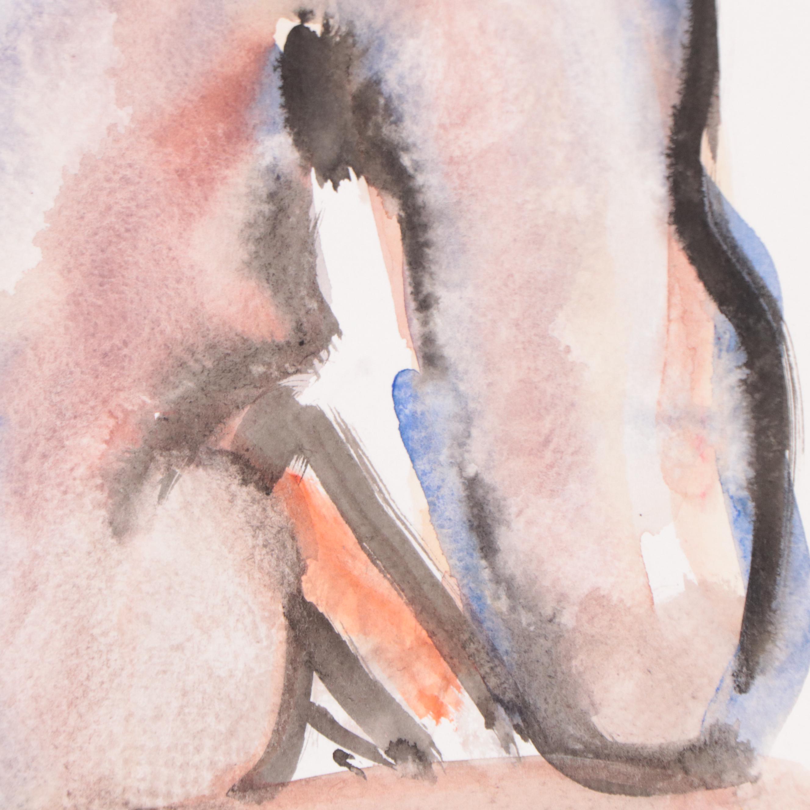 Marina Mozhayeva Figural Watercolor Painting, 2013