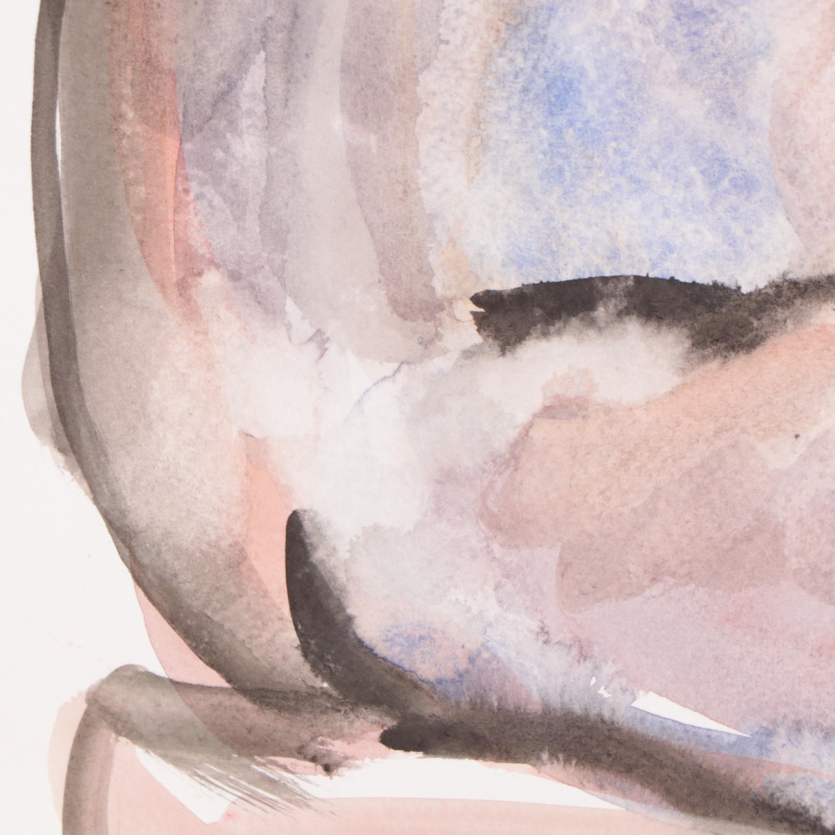 Marina Mozhayeva Figural Watercolor Painting, 2013