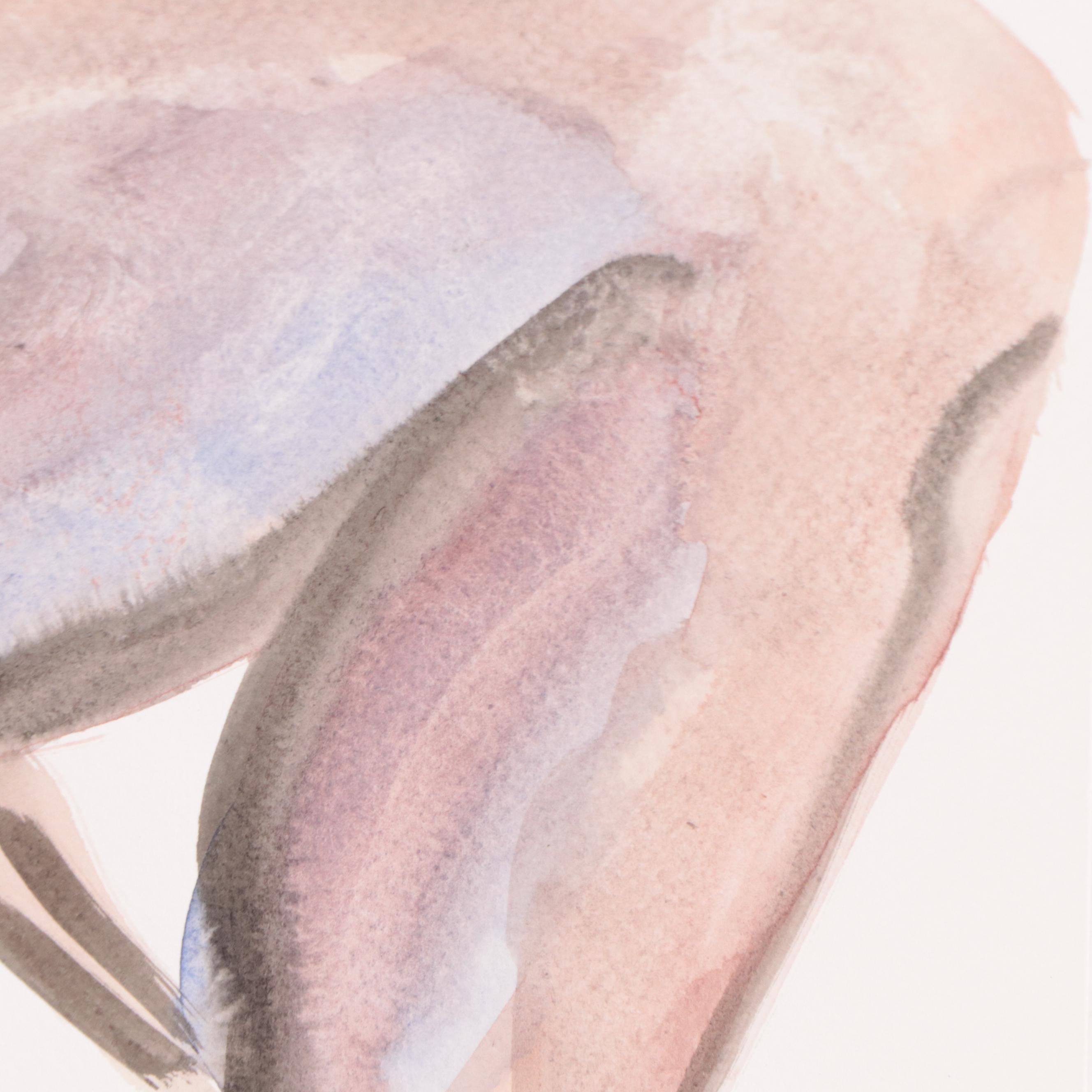 Marina Mozhayeva Figural Watercolor Painting, 2013