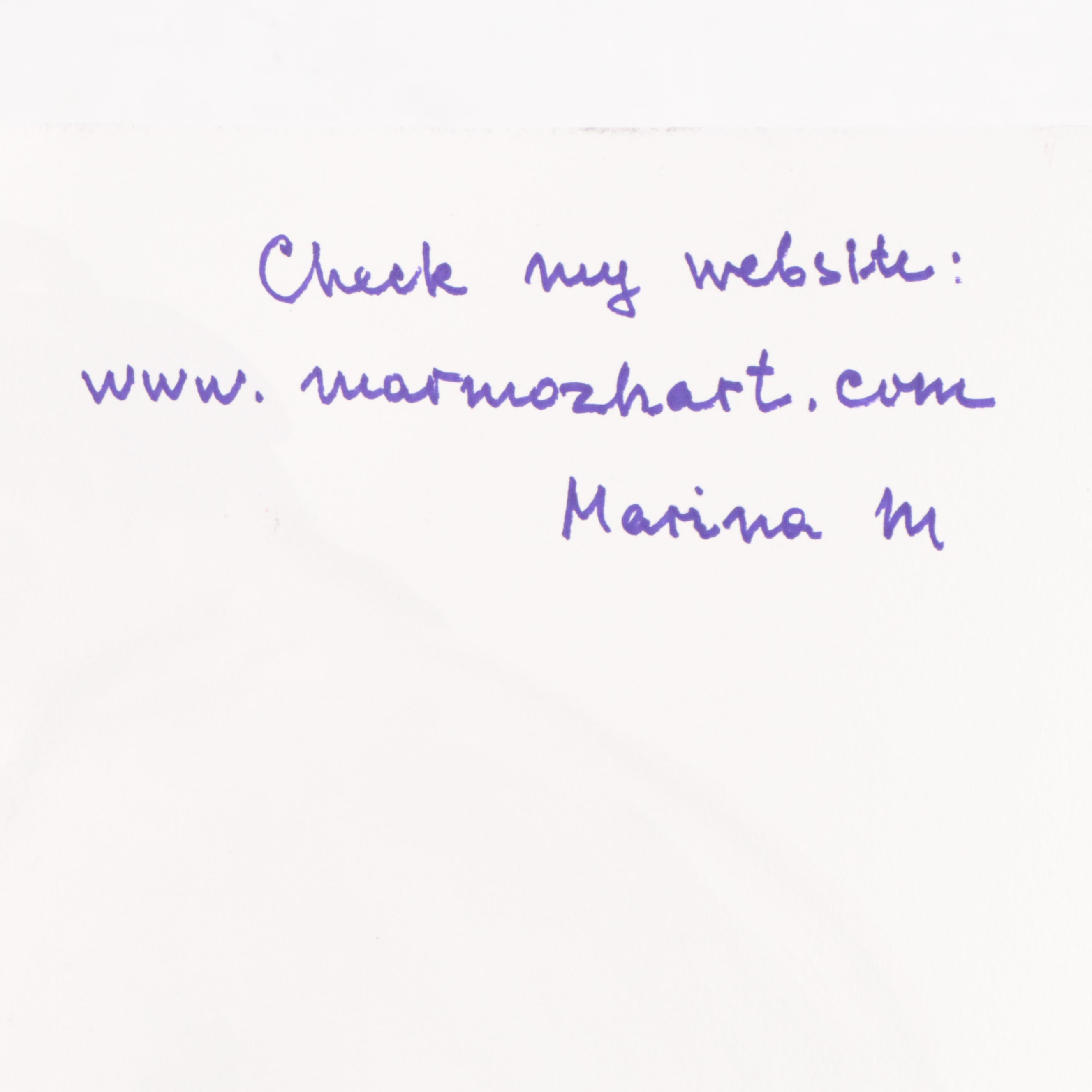 Marina Mozhayeva Figural Watercolor Painting, 2013