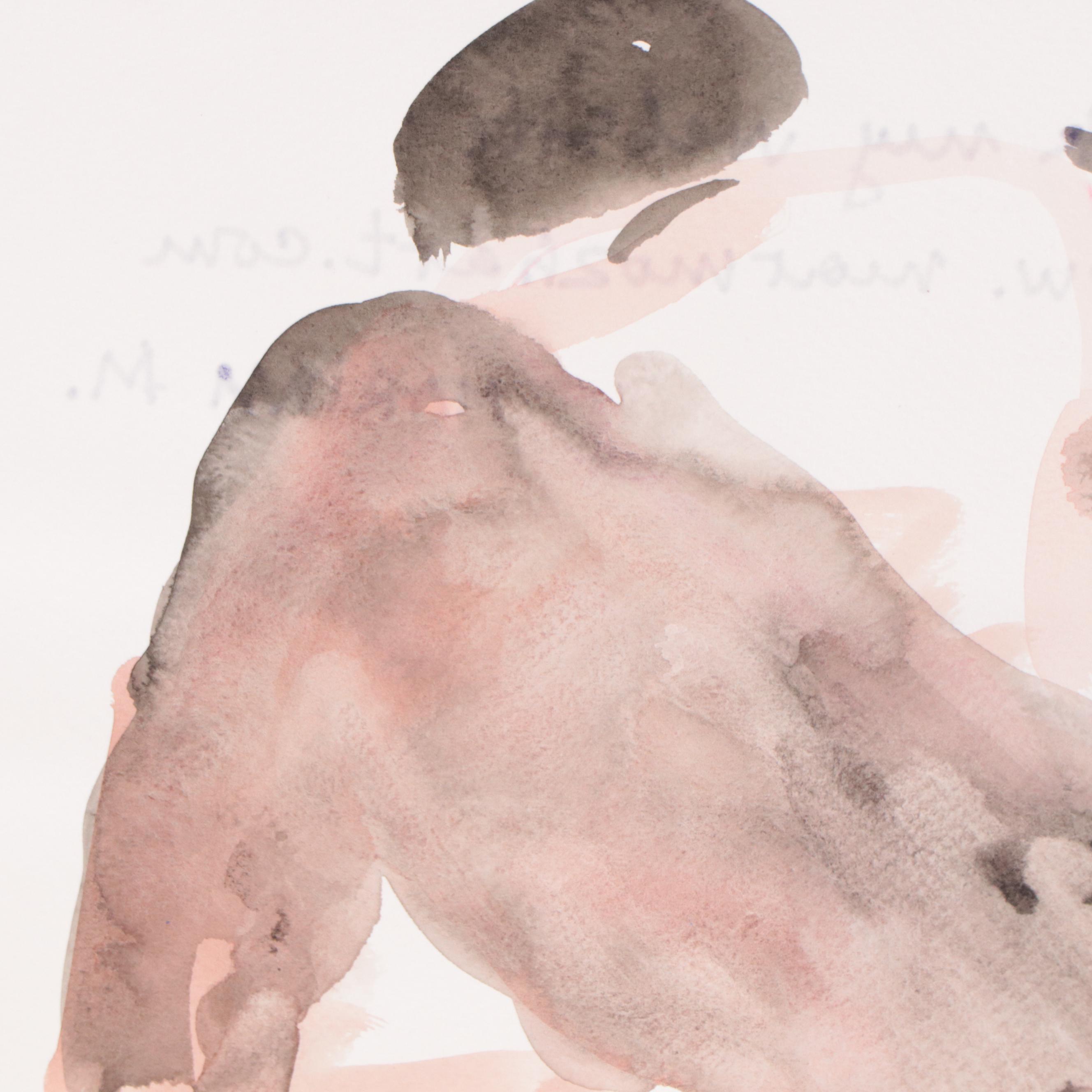 Marina Mozhayeva Figural Watercolor Painting, 2013