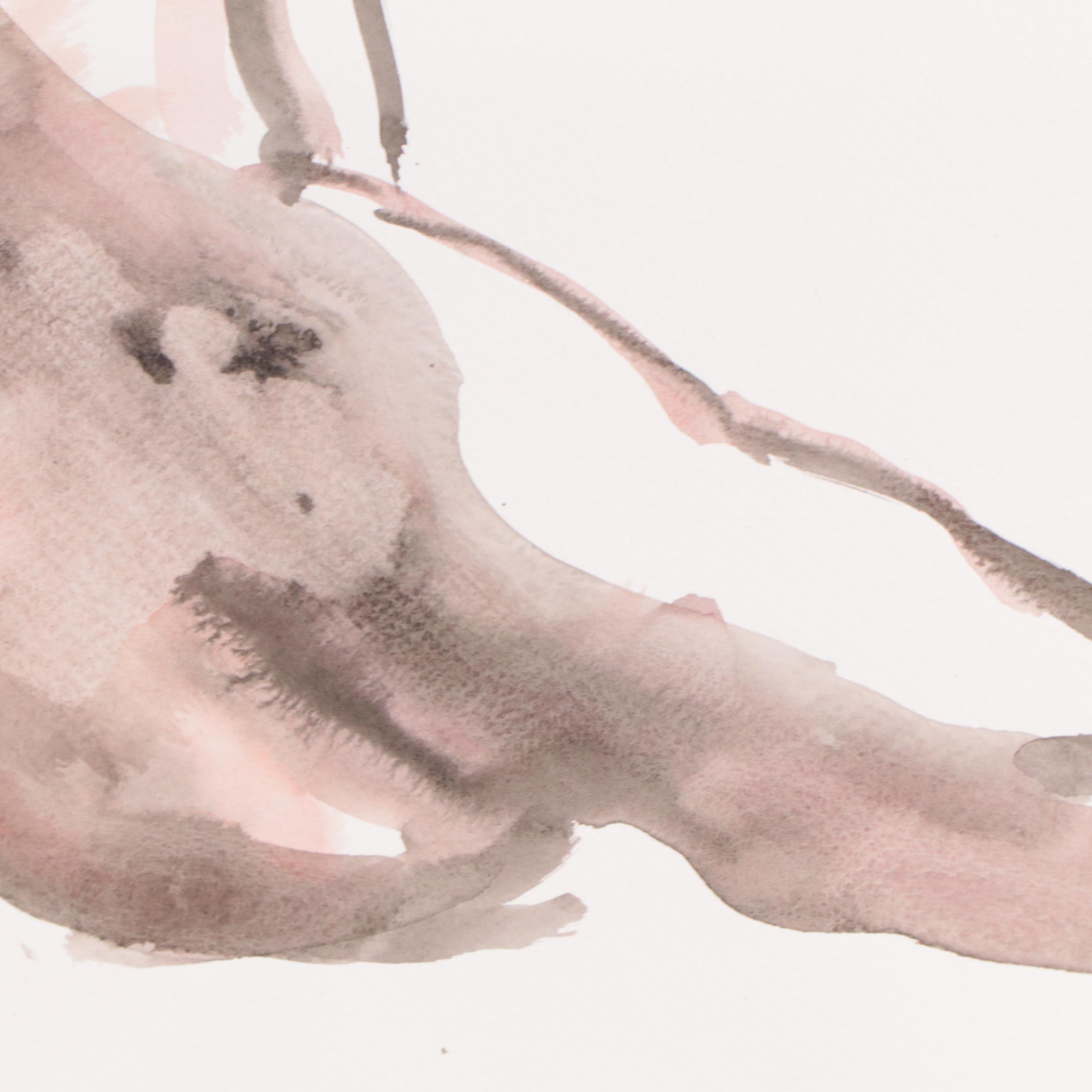 Marina Mozhayeva Figural Watercolor Painting, 2013